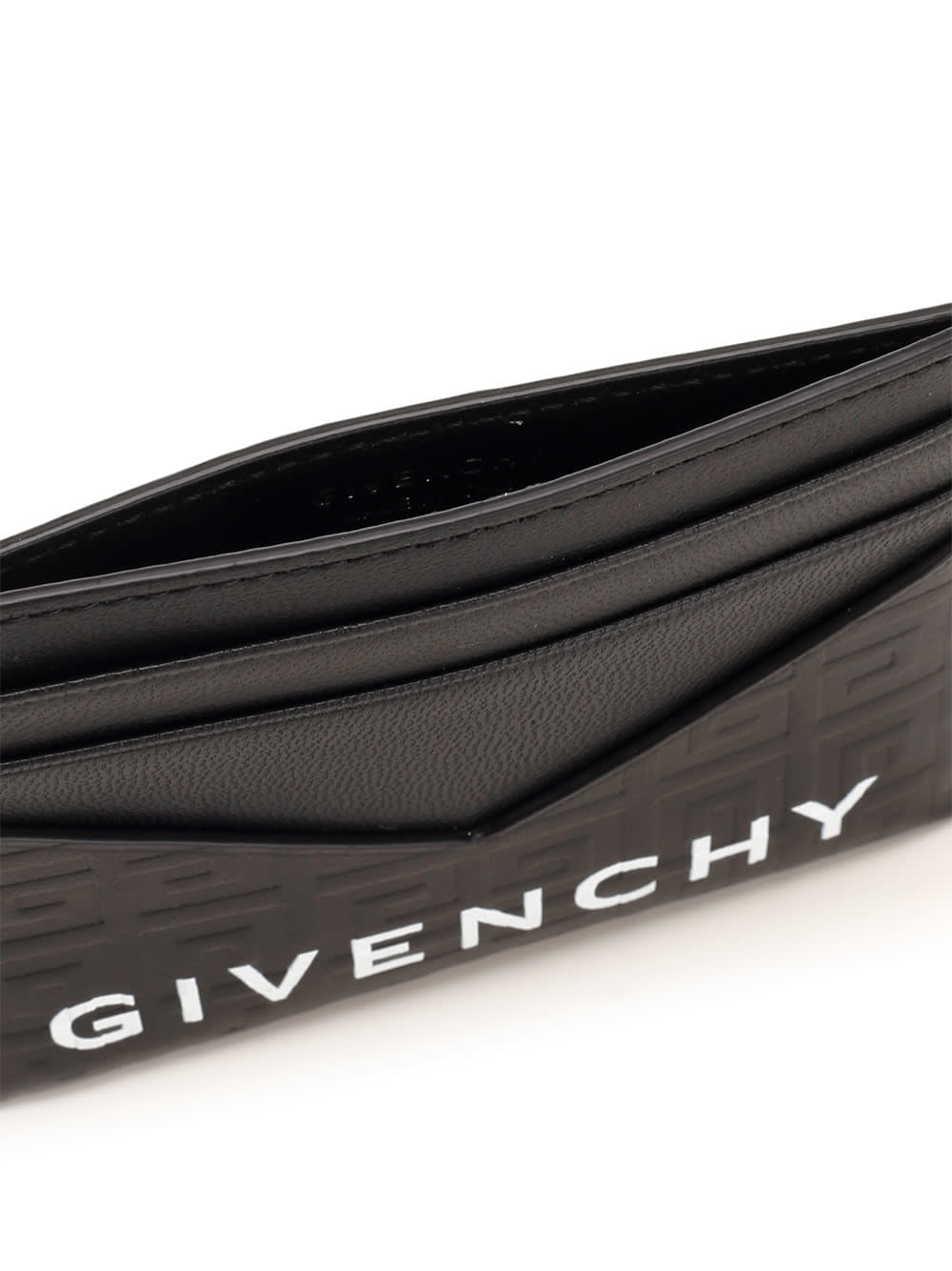 Shop Givenchy G-cut Card Case In Black