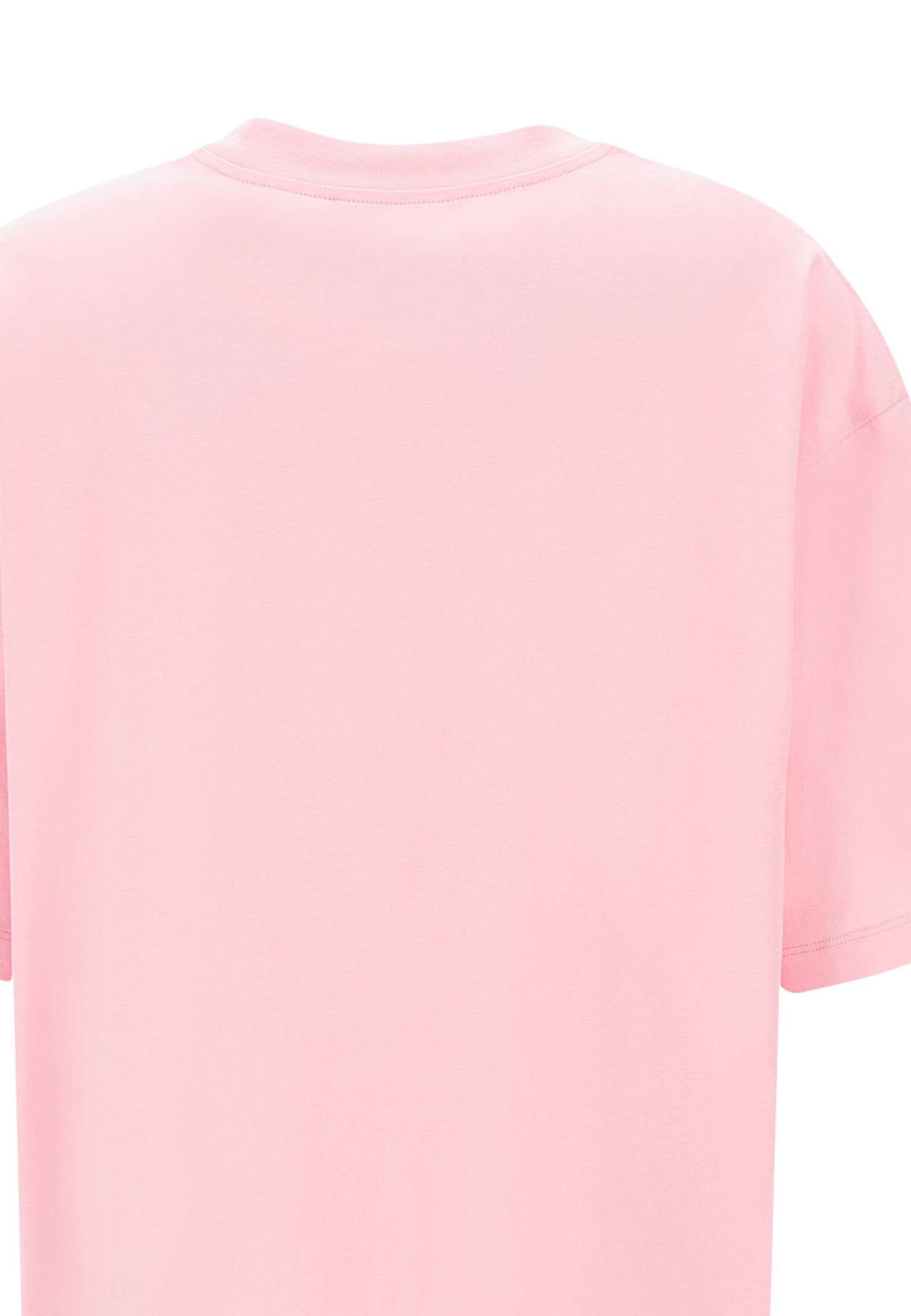 Shop Marni Organic Cotton T-shirt In Pink