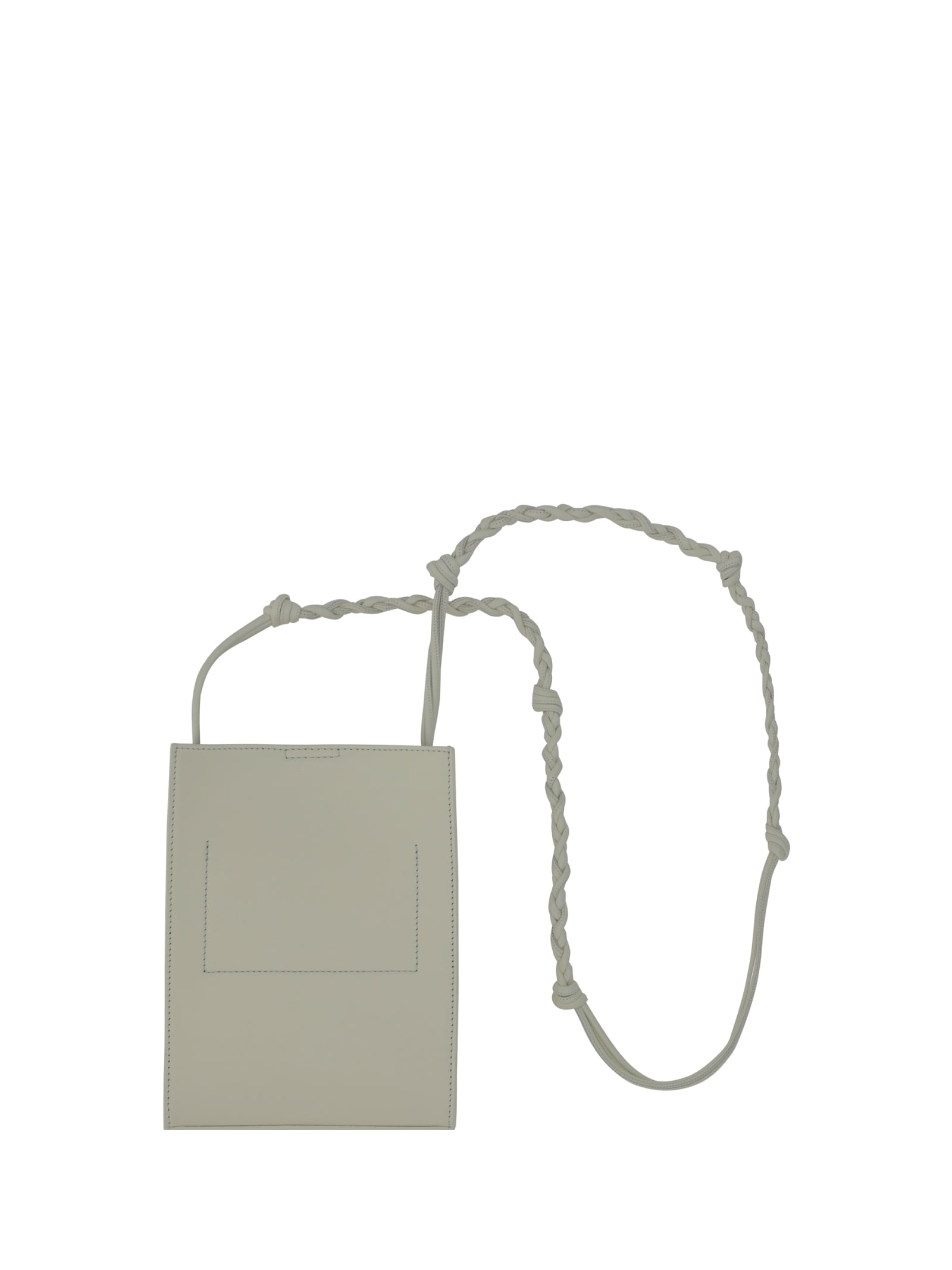 Jil Sander Tangle Shoulder Bag In Eggshell