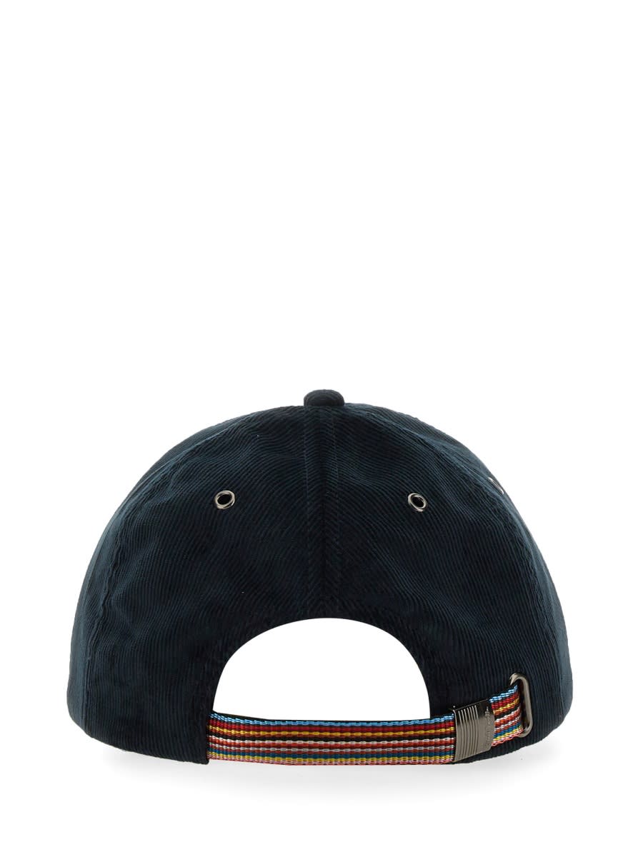 Paul Smith Signature Stripe Baseball Cap In Blue