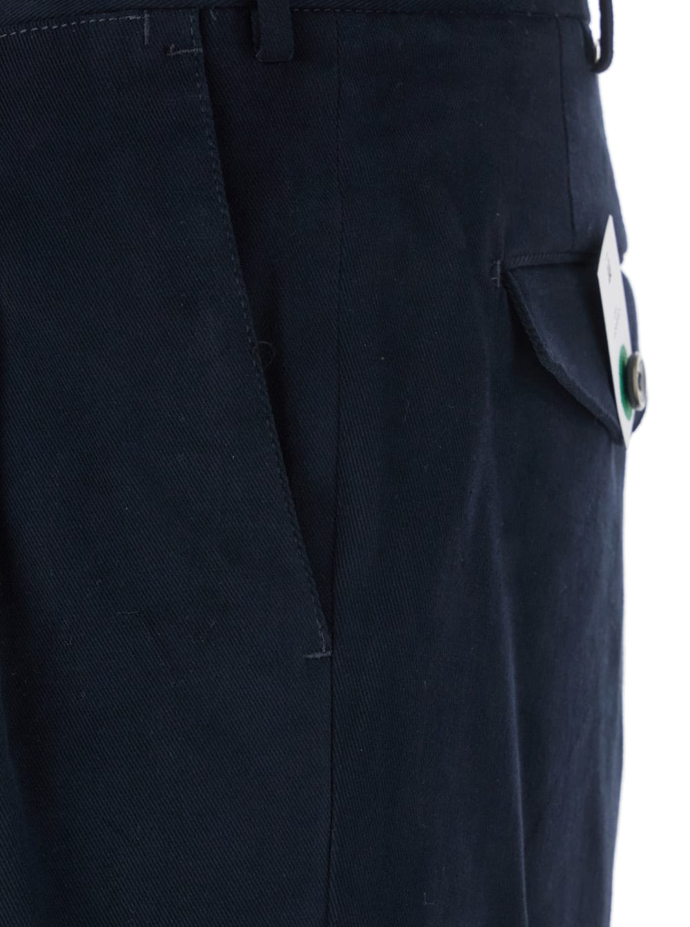 Pt Torino Blue Pants With Pences And Belt Loops In Cotton Blend Man In Blue