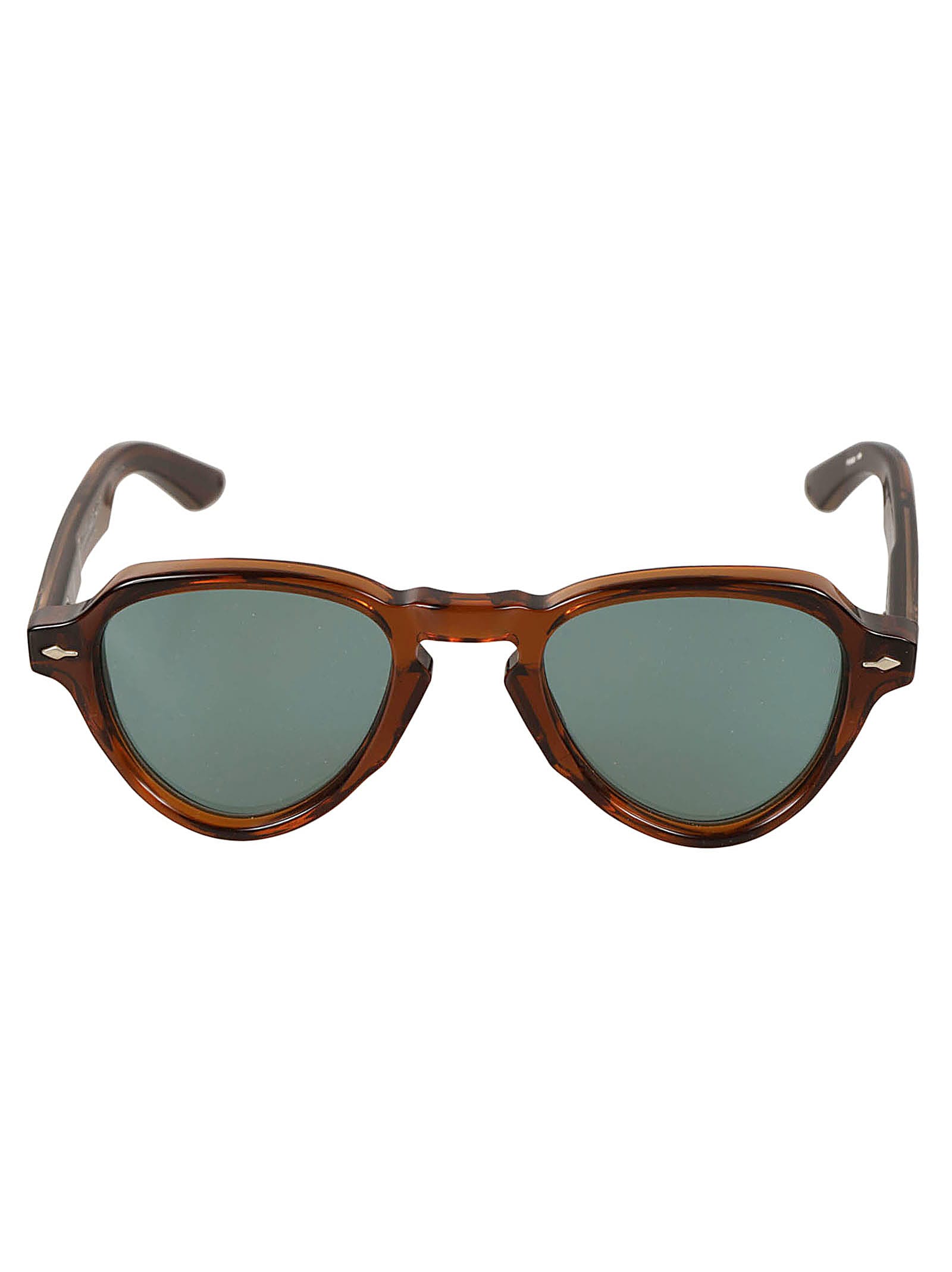 Jacques Marie Mage Hickory Sunglasses Sunglasses In Marrone-oro