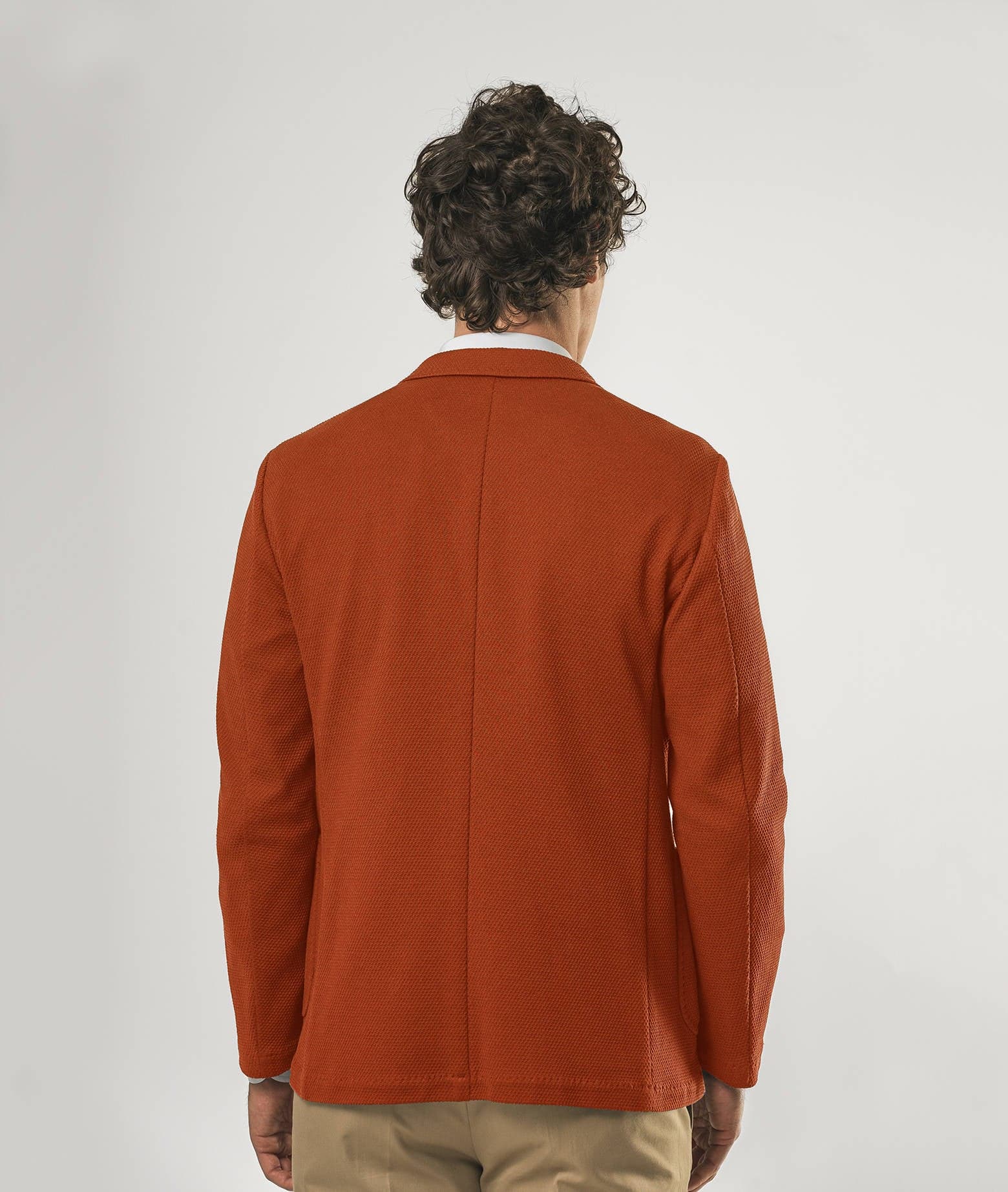 Larusmiani Sporty Blazer Journey Jacket In Firebrick