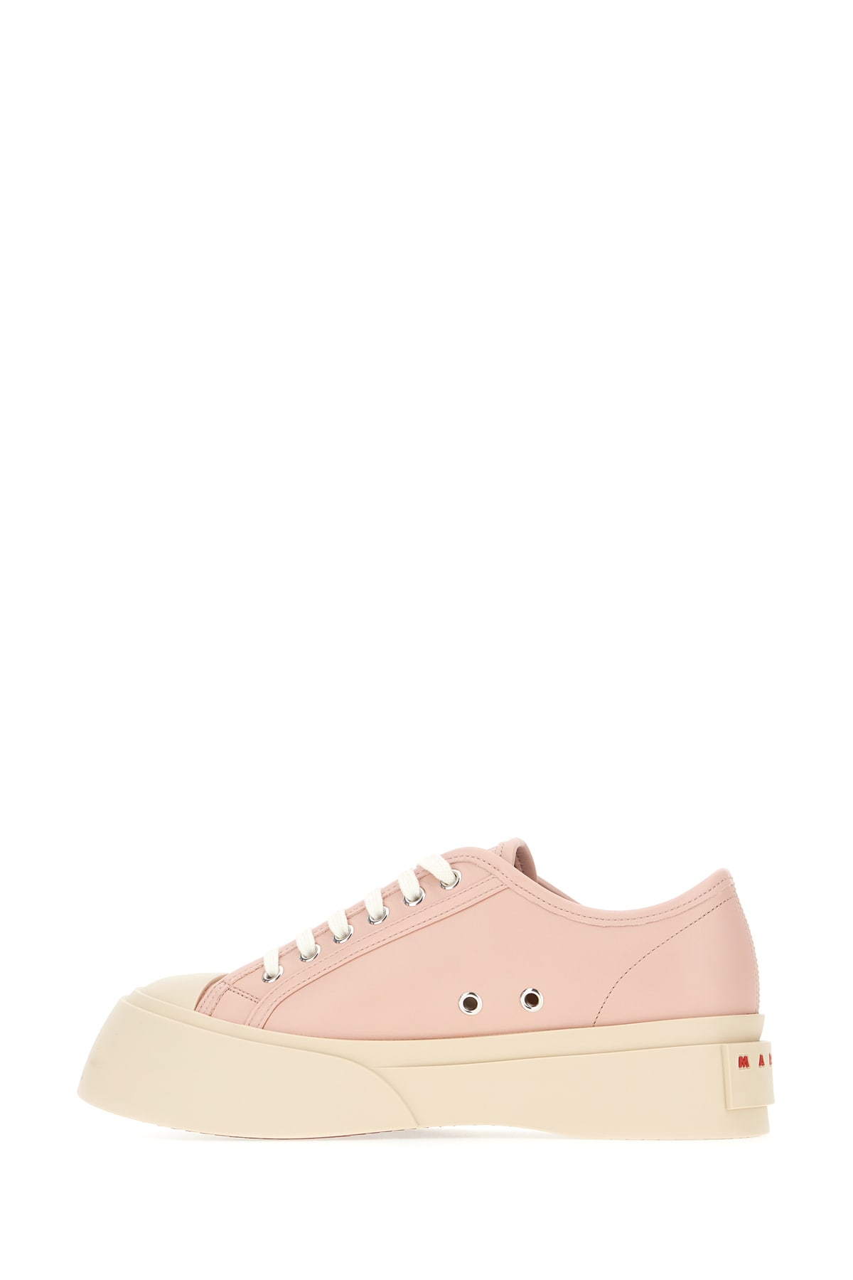 Shop Marni Pink Nappa Leather Pablo Sneakers In Antiquerose