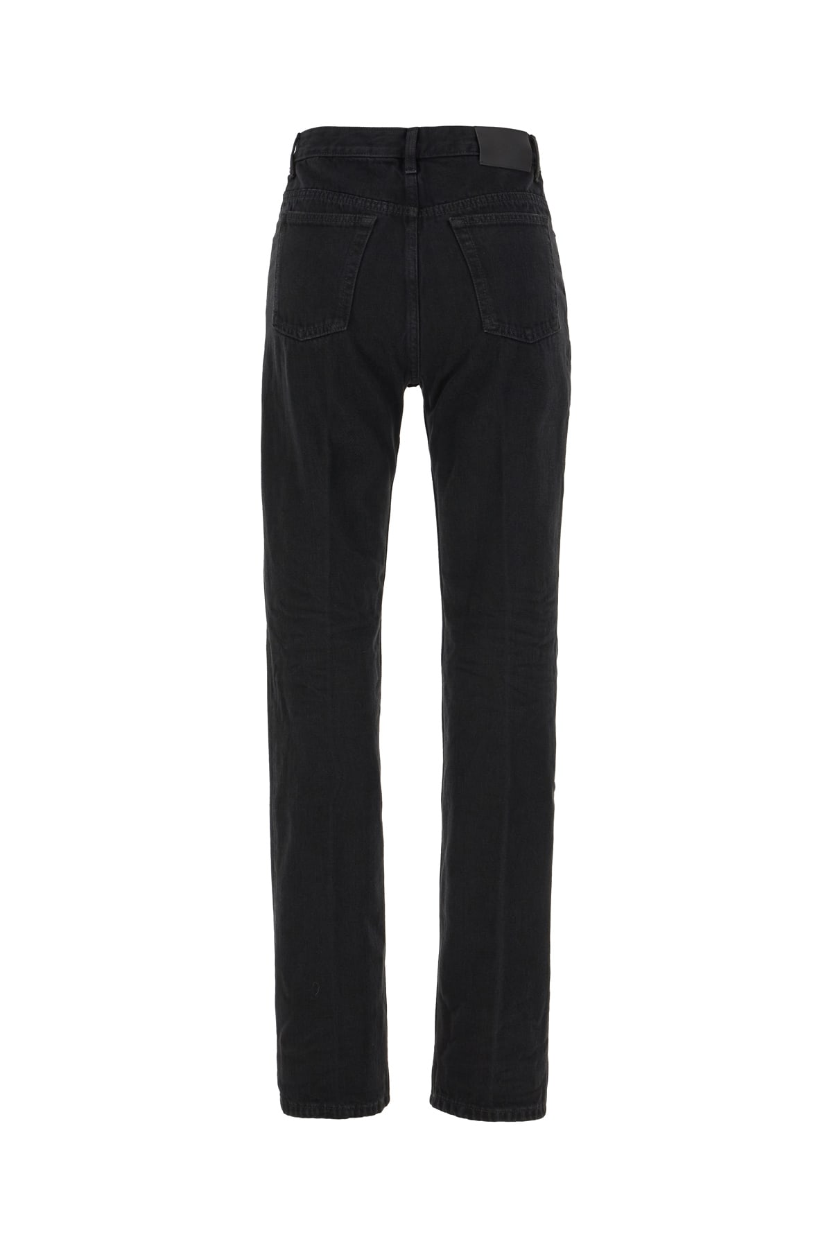 Shop Saint Laurent Black Denim Jeans