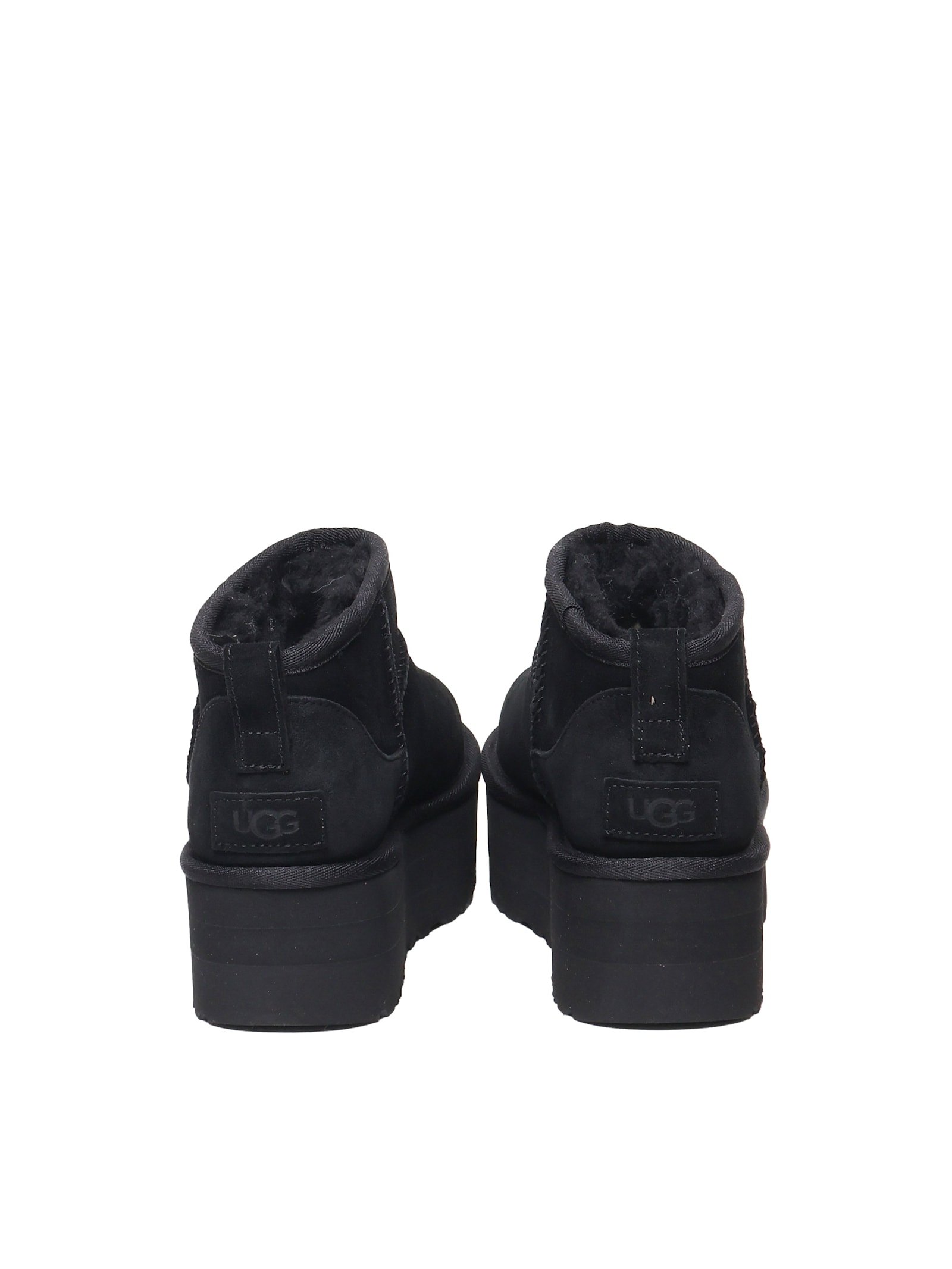 Ugg Classic Ultra Mini Platform Boots In Black