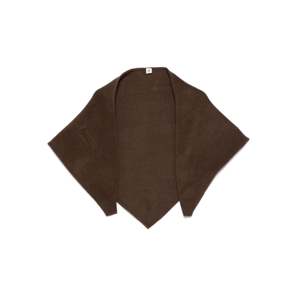 The Garment Soft Rectangular Scarf For Everyday Use In Brown