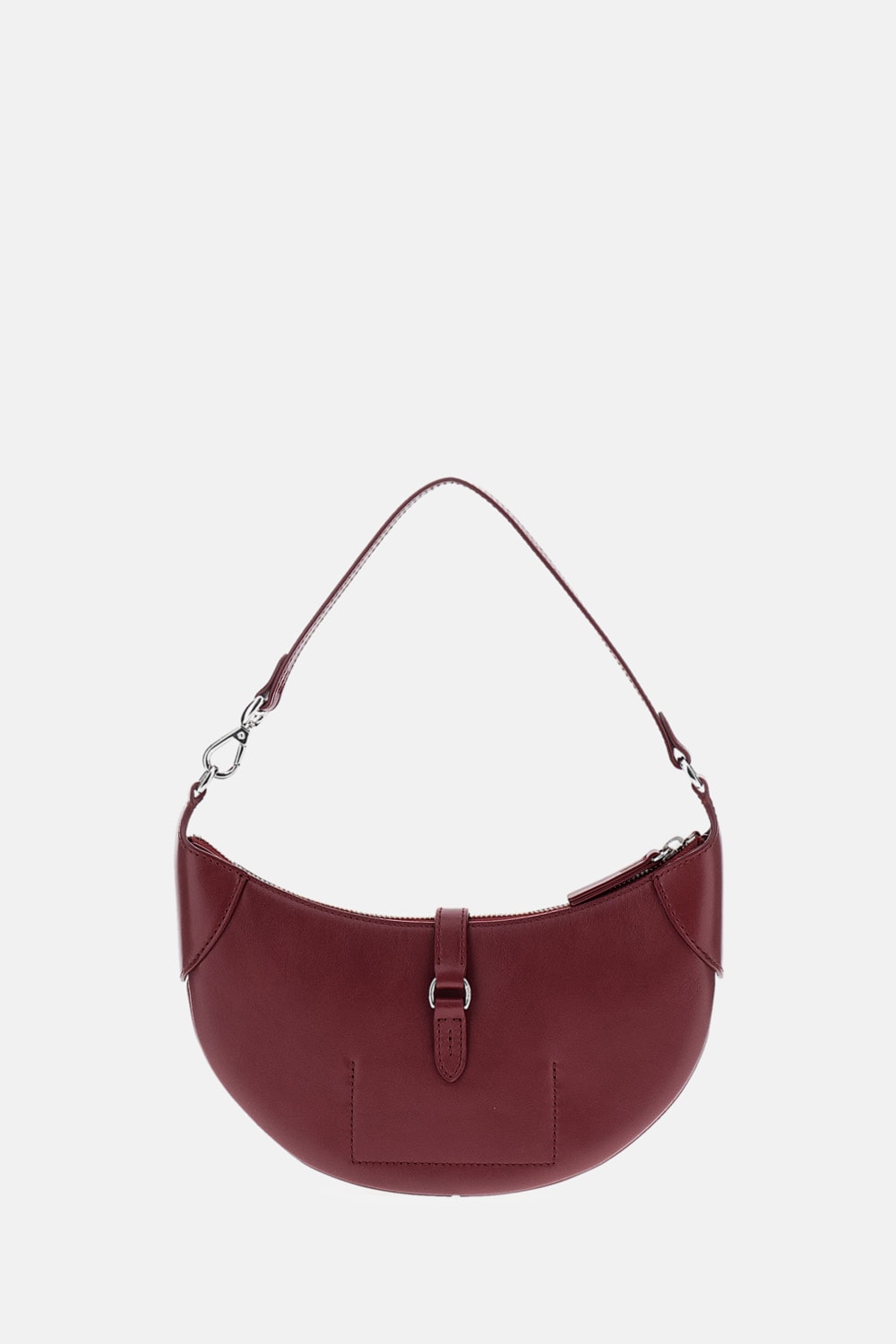 Polo Ralph Lauren Polo Id Leather Shoulder Bag In Red