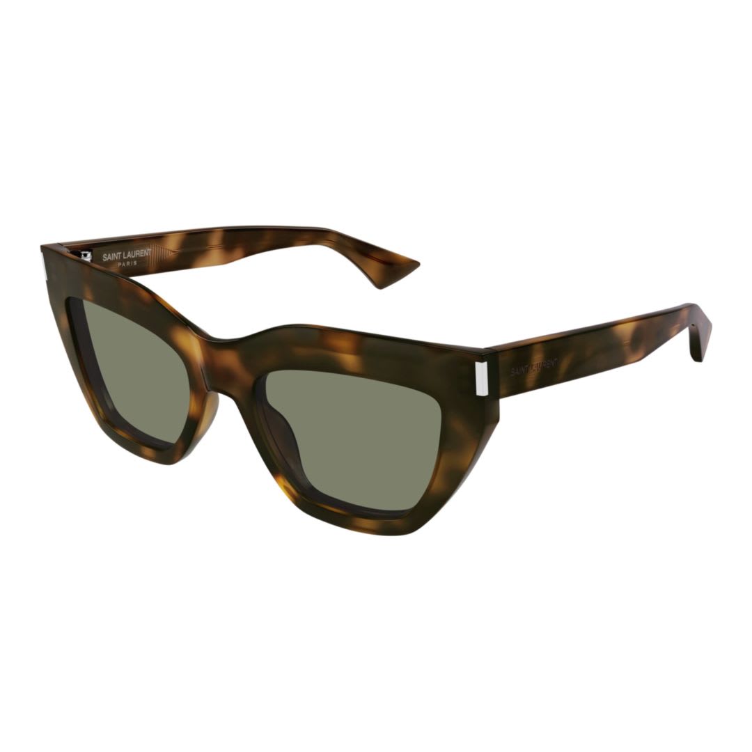 Saint Laurent Sl 759003 Havana Havana Green In Green