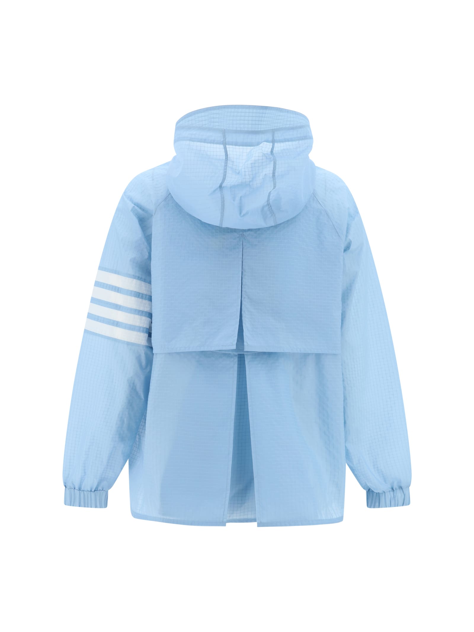 Shop Thom Browne Jacket In Medium Blue