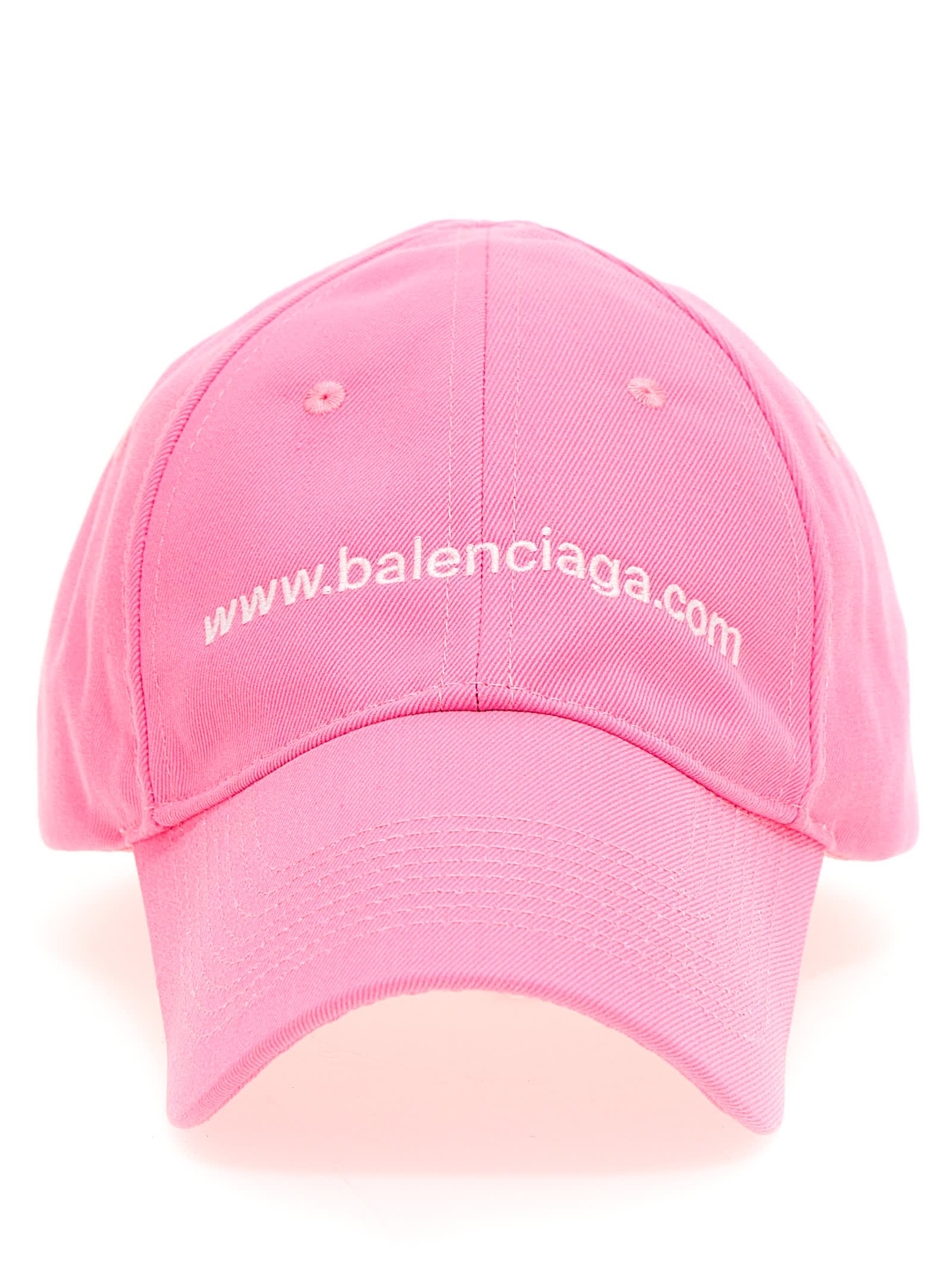 BALENCIAGA HATS IN ROSE-PINK POLYESTER