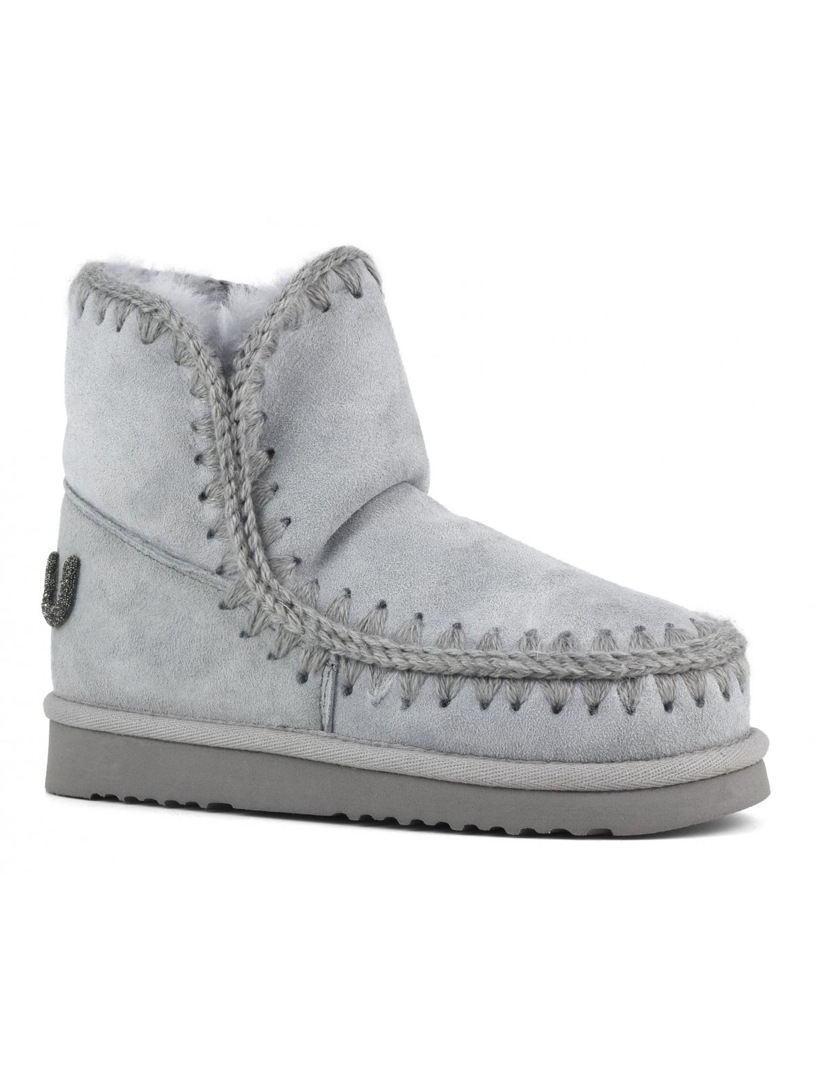 Shop Mou Light Grey Sheepskin Eskimo 18