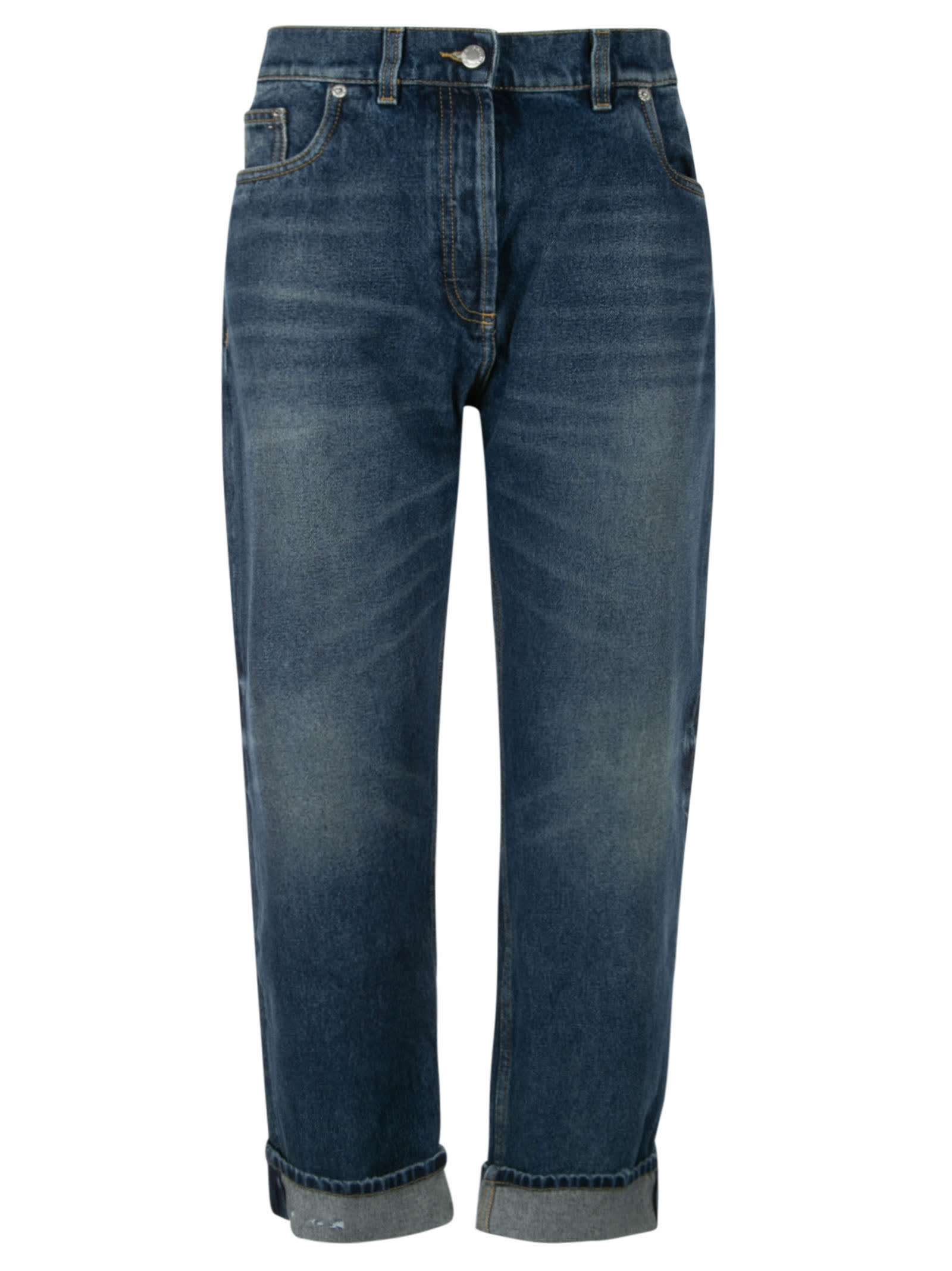 Prada Straight Leg 5 Pockets Jeans
