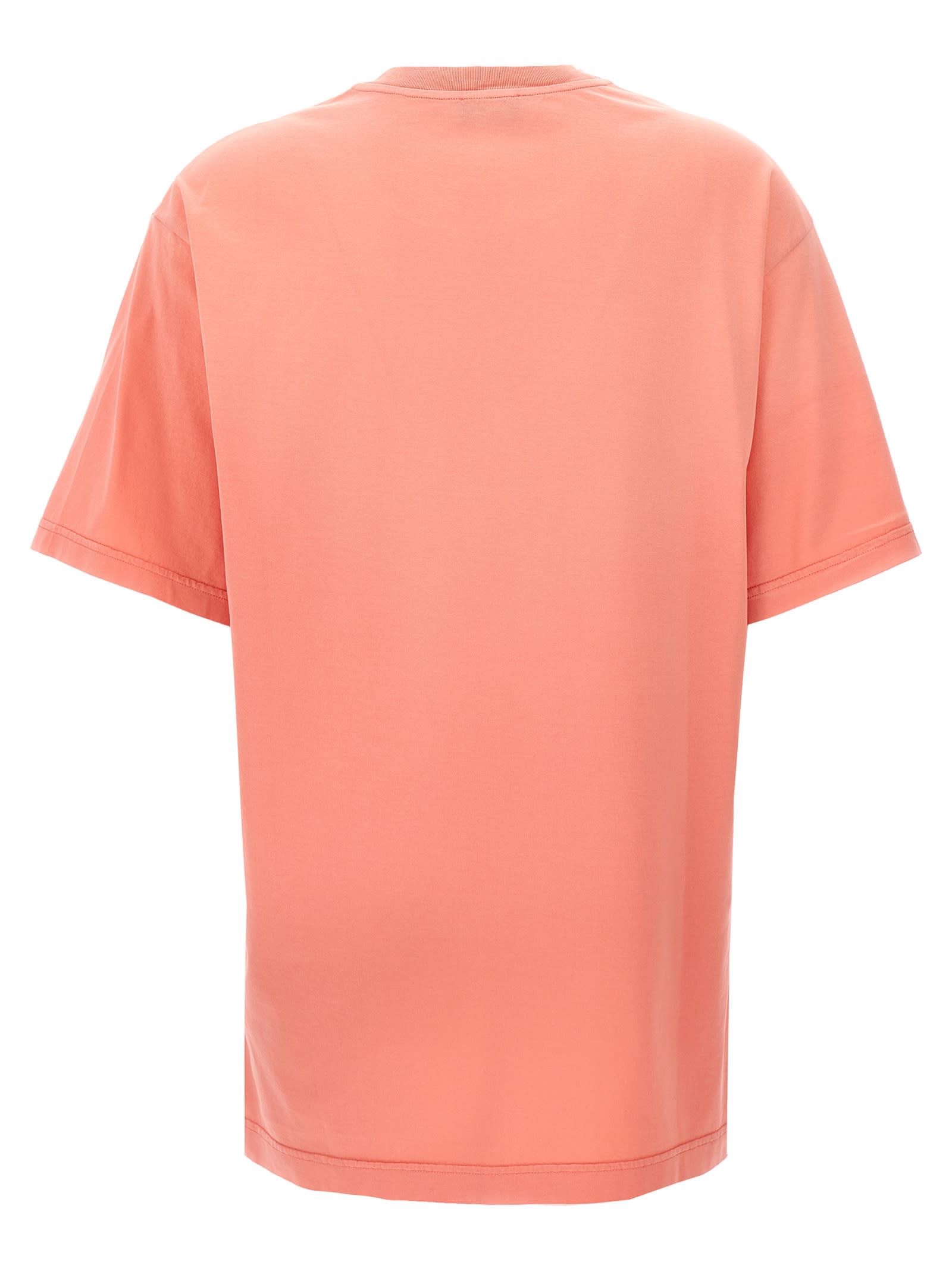 Shop Etro Logo Print T-shirt In Pink