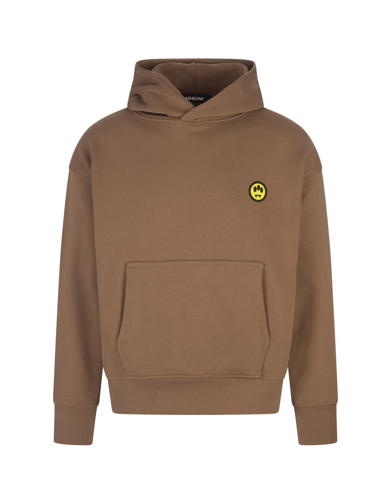 Brown Hoodie With Smile