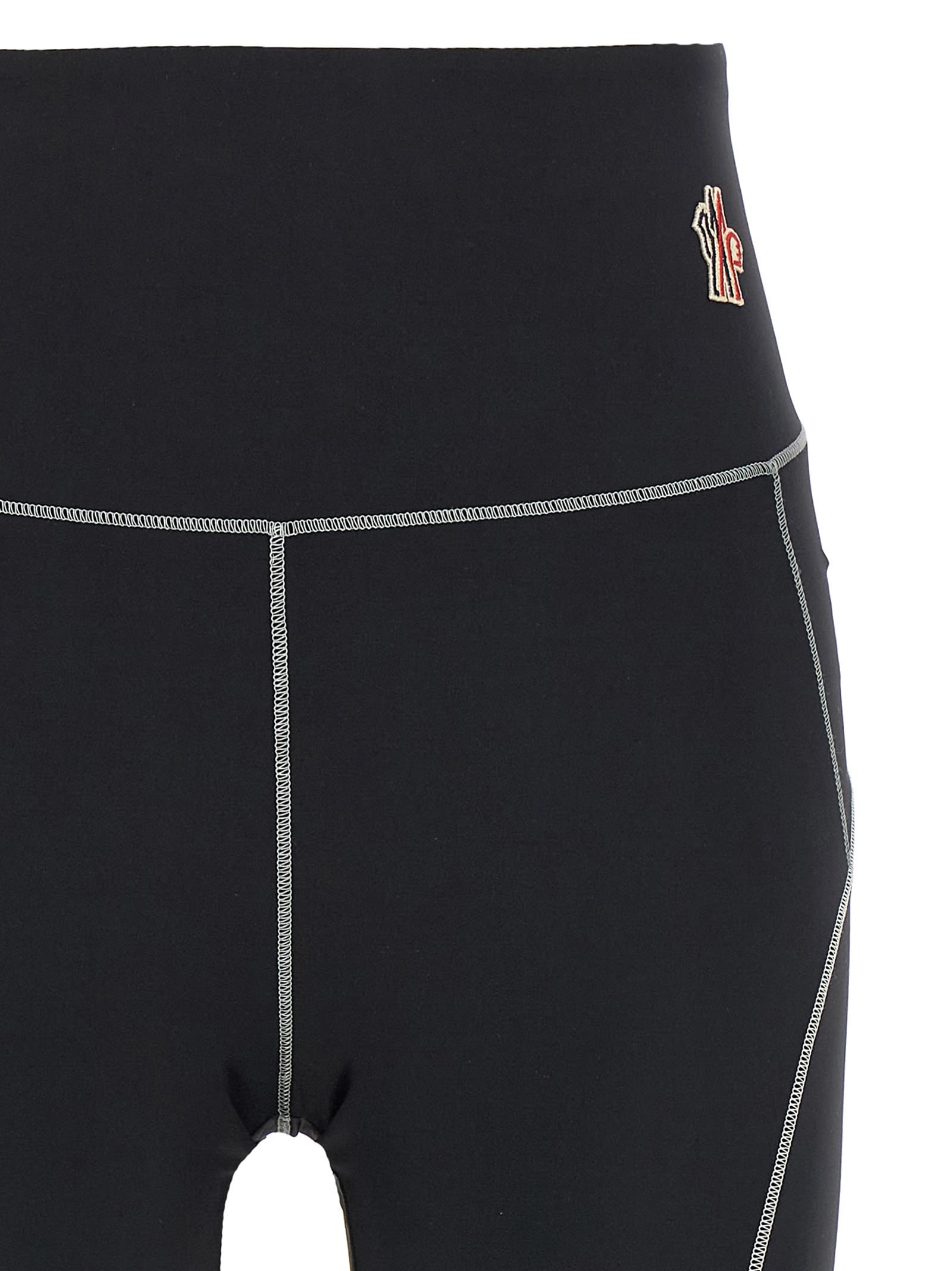 MONCLER LOGO PATCH LEGGINGS