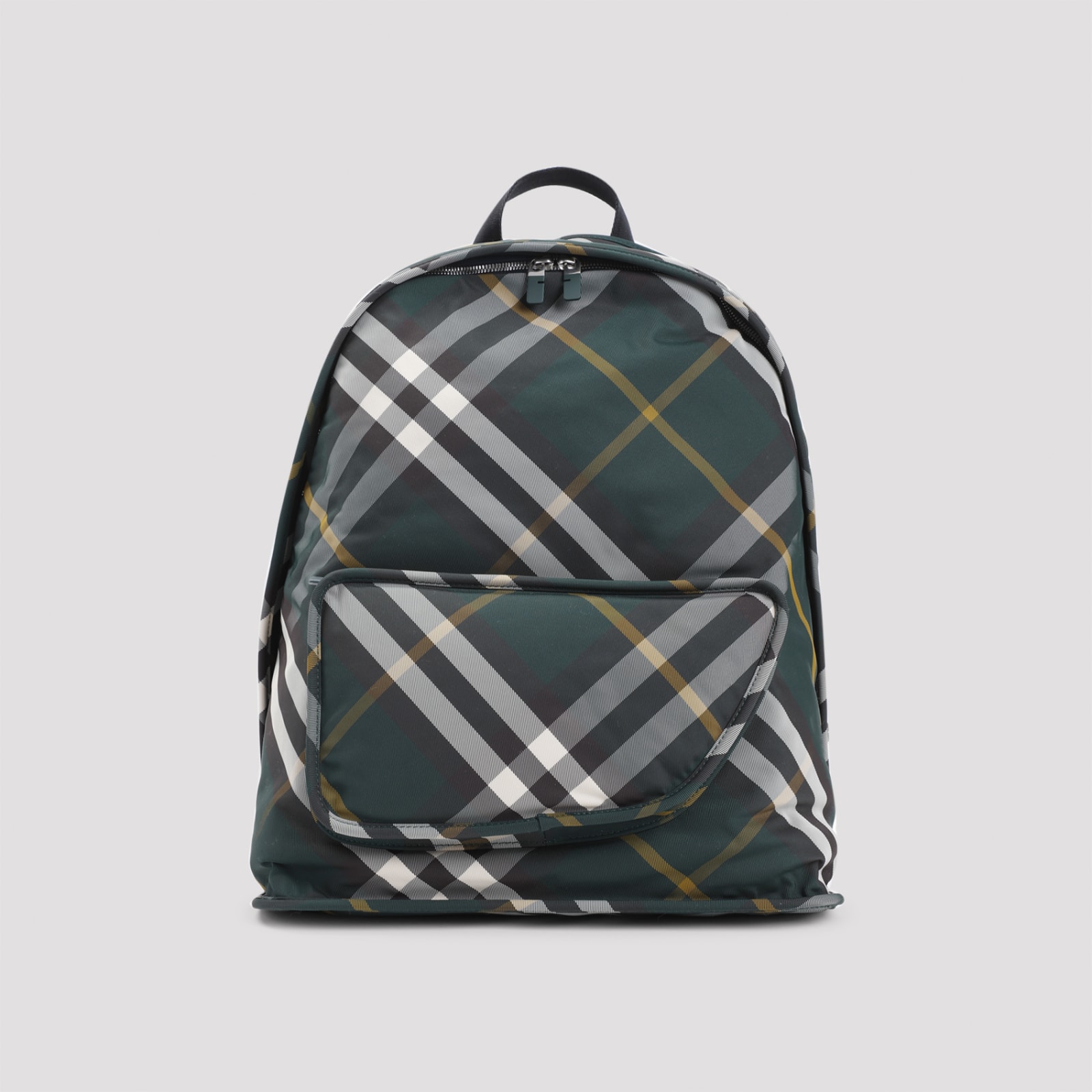 Shop Burberry Backpack In Ivy