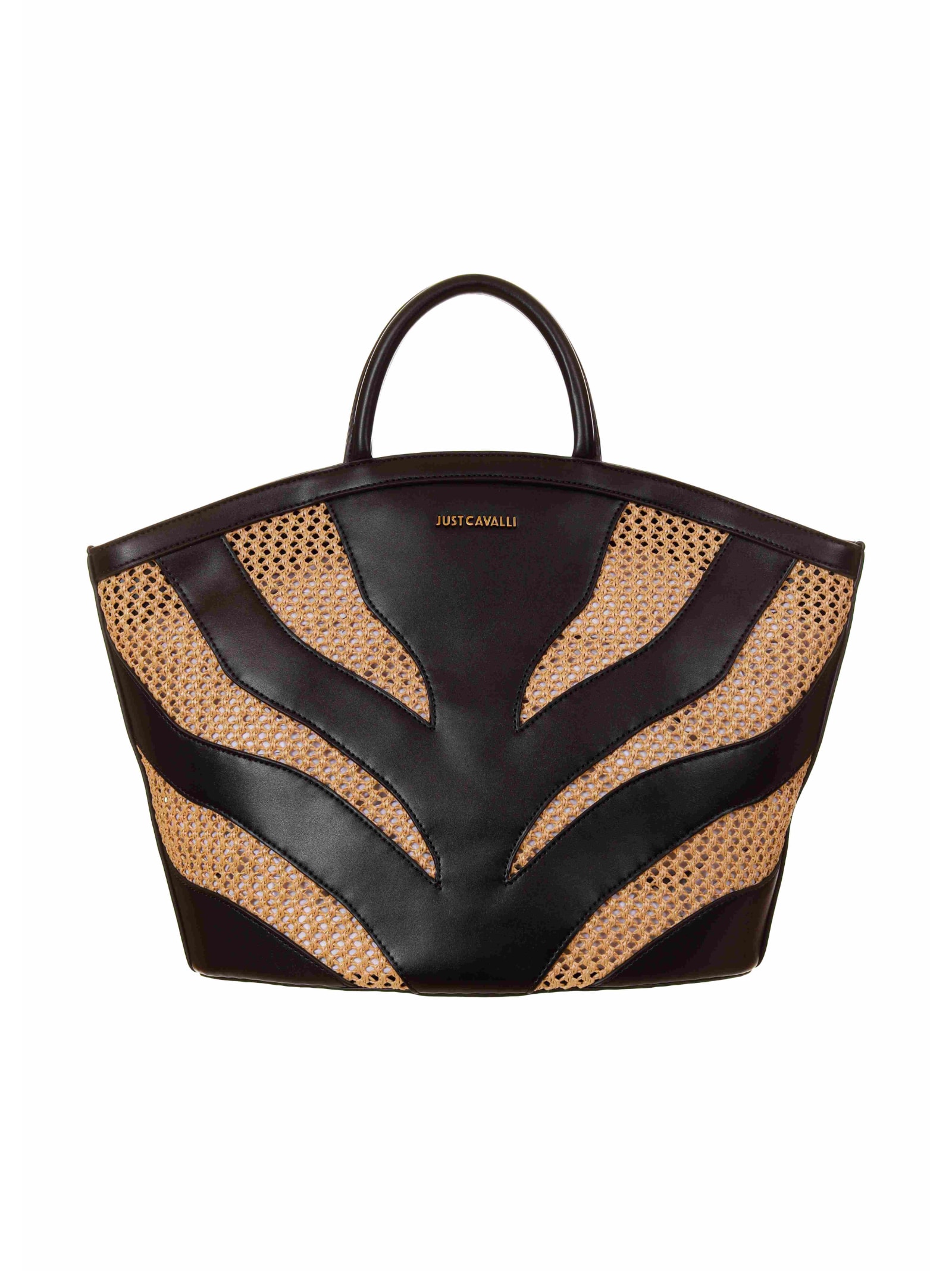 Just Cavalli Handbag In Brown