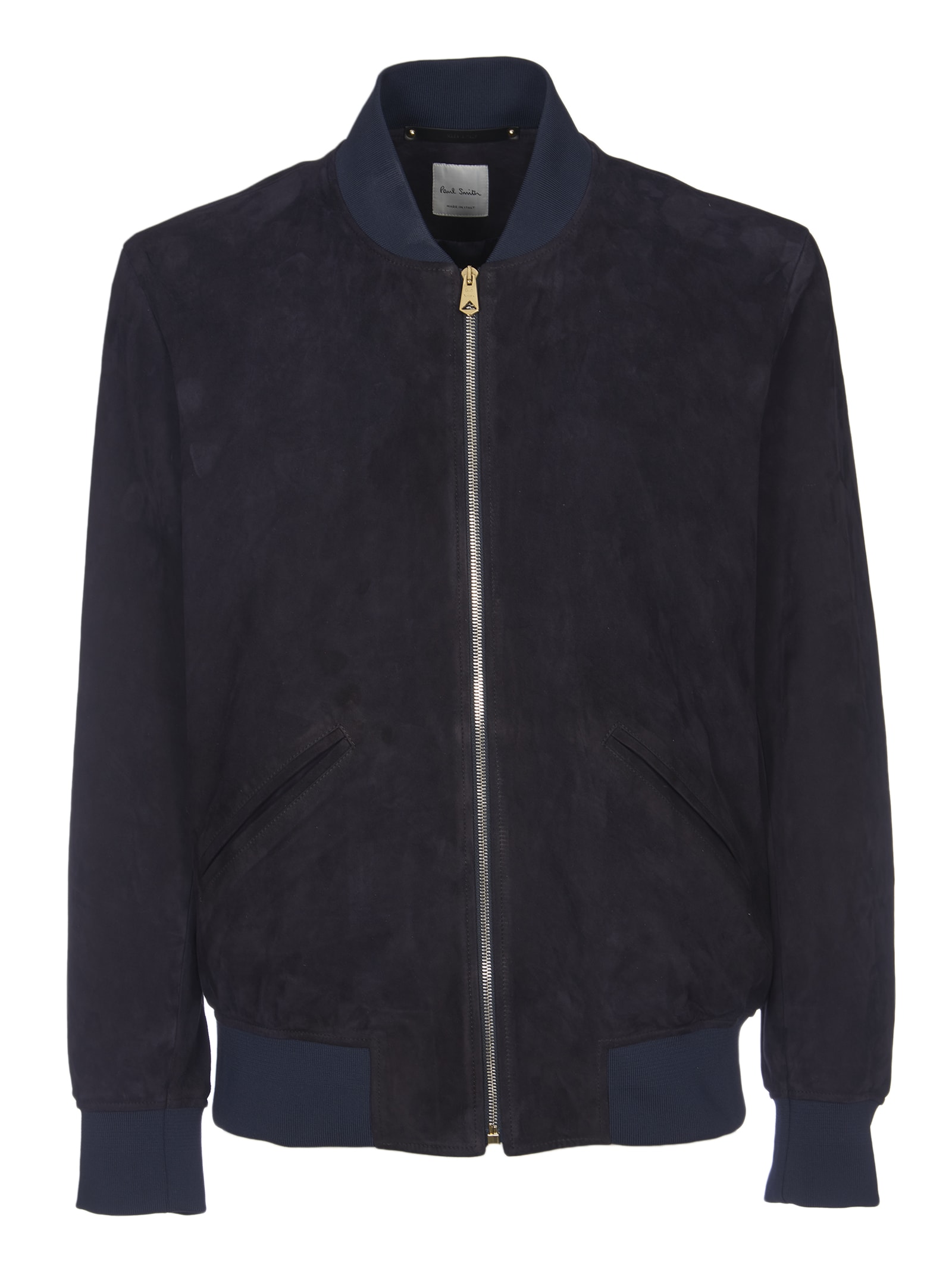 Shop Paul Smith Bomber Jacket In Blue