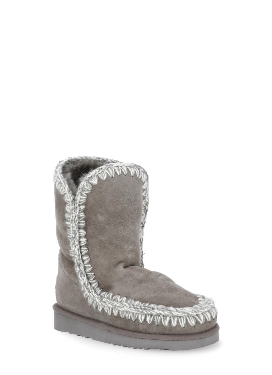 Shop Mou Eskimo 24 Boots In Grey