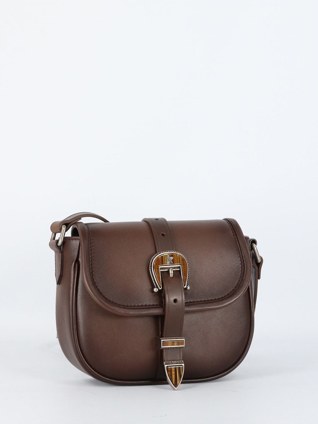 Golden Goose Small Leather Rodeo Bag
