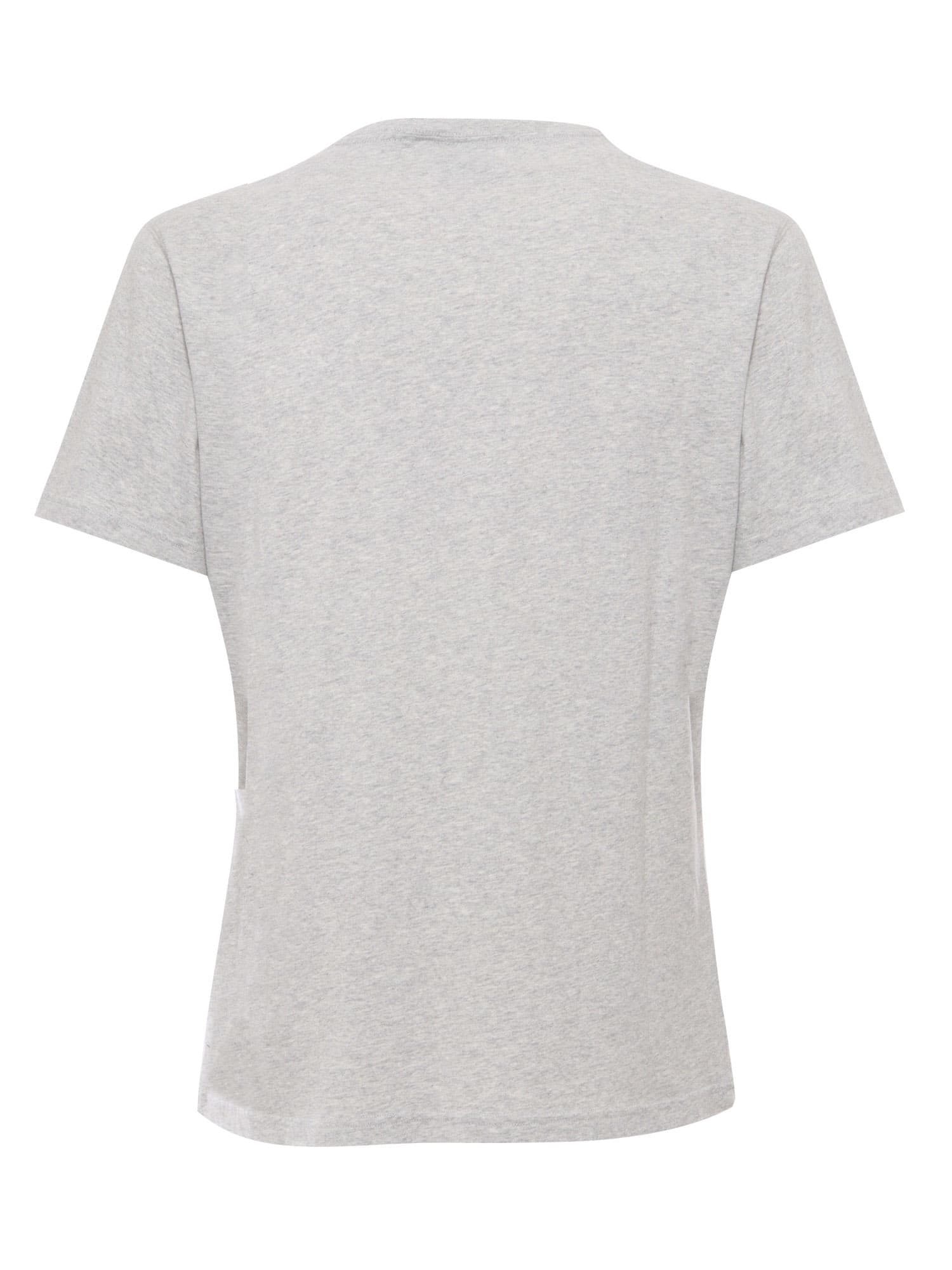 Shop Barbour Grey Patterned T-shirt
