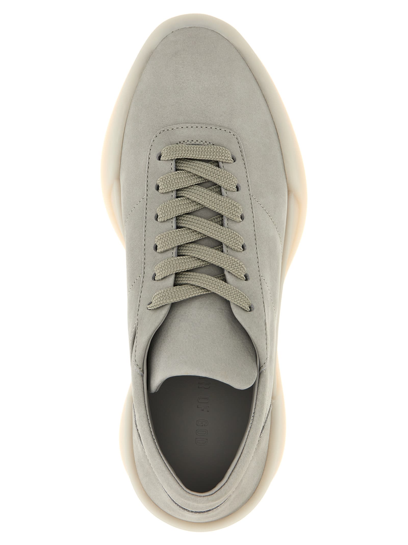 Fear Of God Low-top Sneakers With Round Toe And Rubber Sole In Gray
