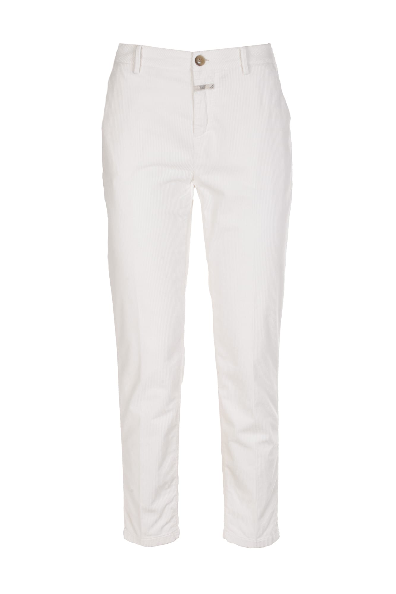 Closed cotton trousers