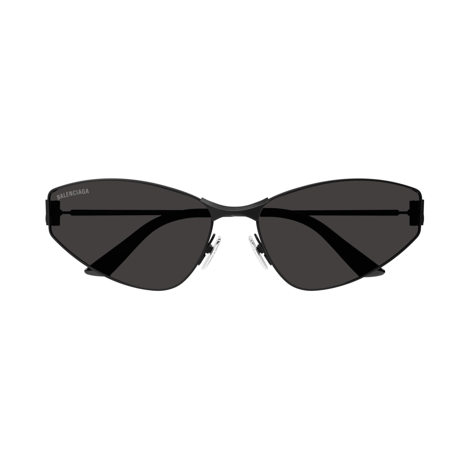 Shop Balenciaga Sunglasses In Nero/grigio