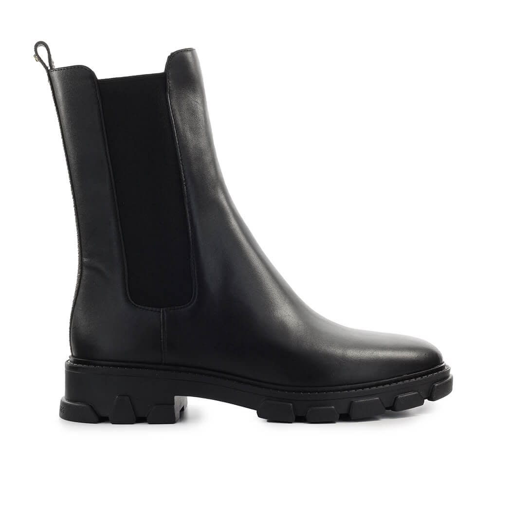 Michael Kors Ridley Black Leather Chelsea Boot