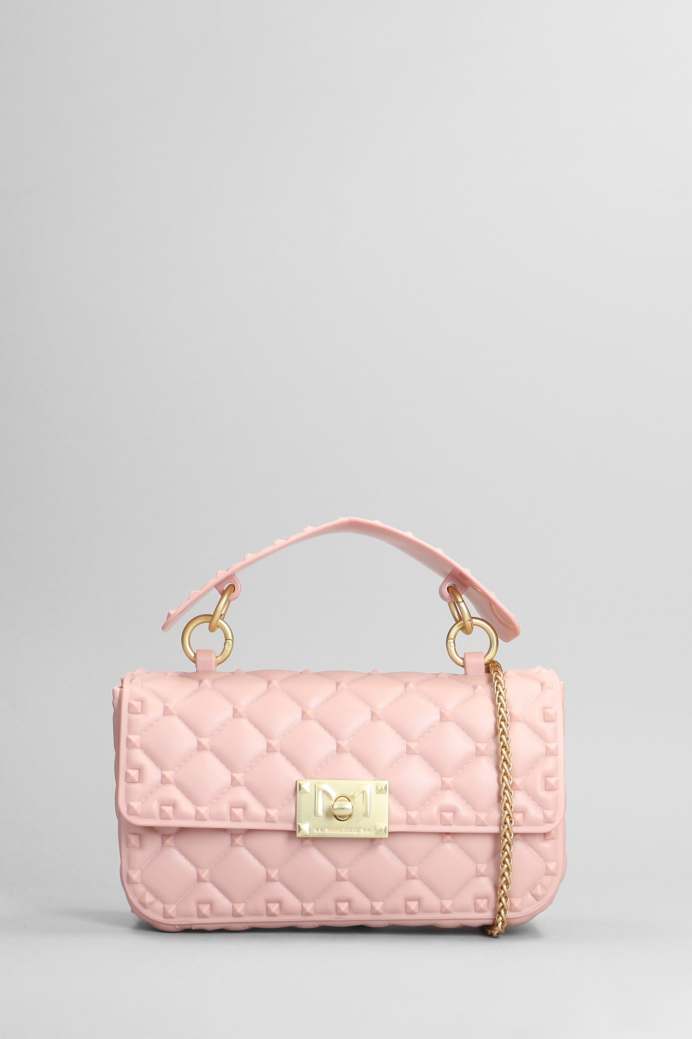Marc Ellis Flat Rock Lipa S Hand Bag In Rose-pink Rubber/plasic