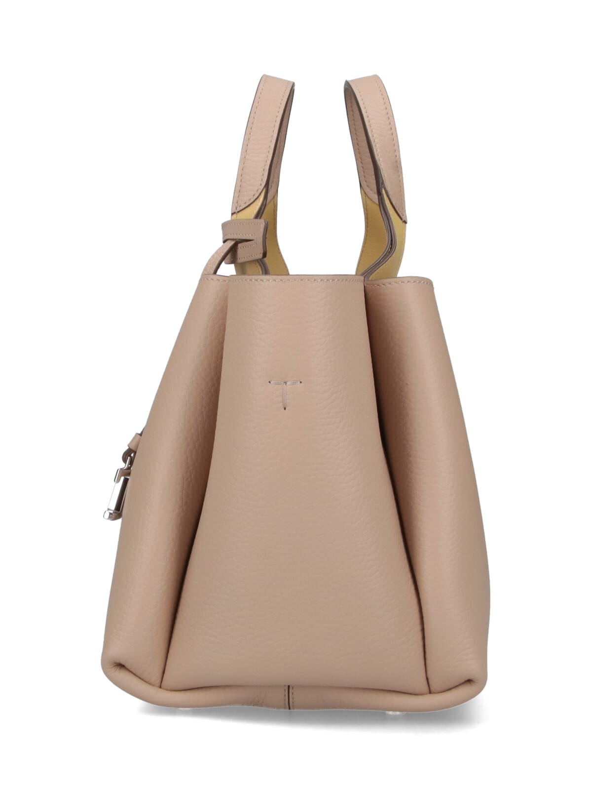 Tod's T-timeless Mini Tote Bag In Sand