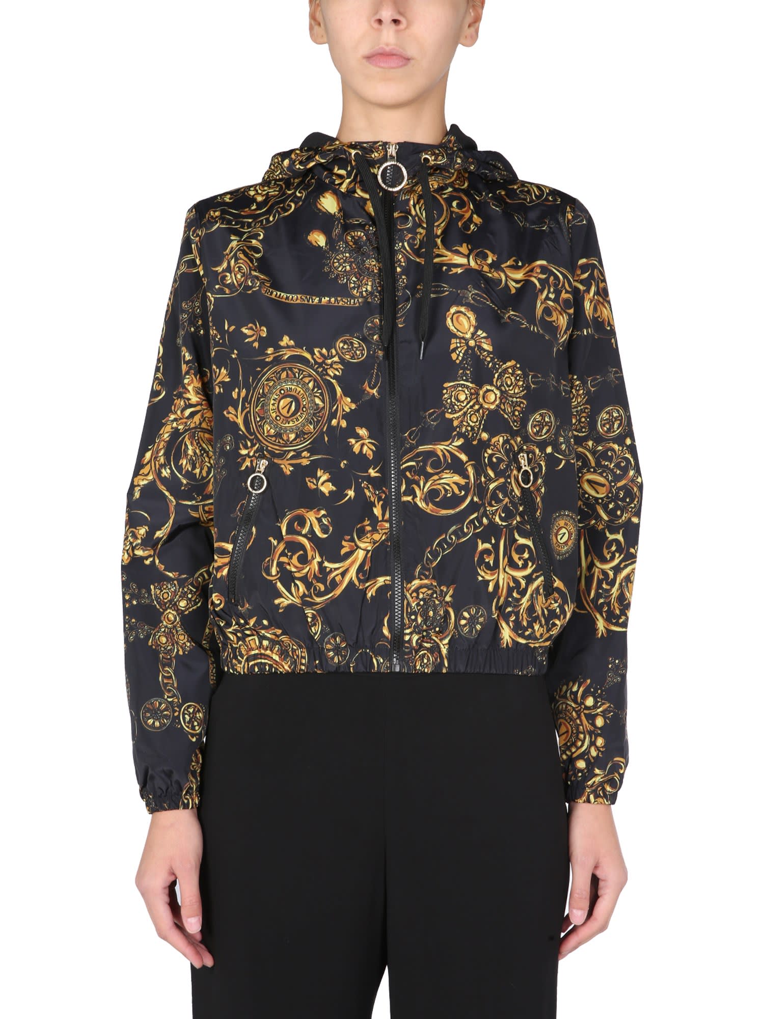 Versace Jeans Couture Sweatshirt With Baroque Print