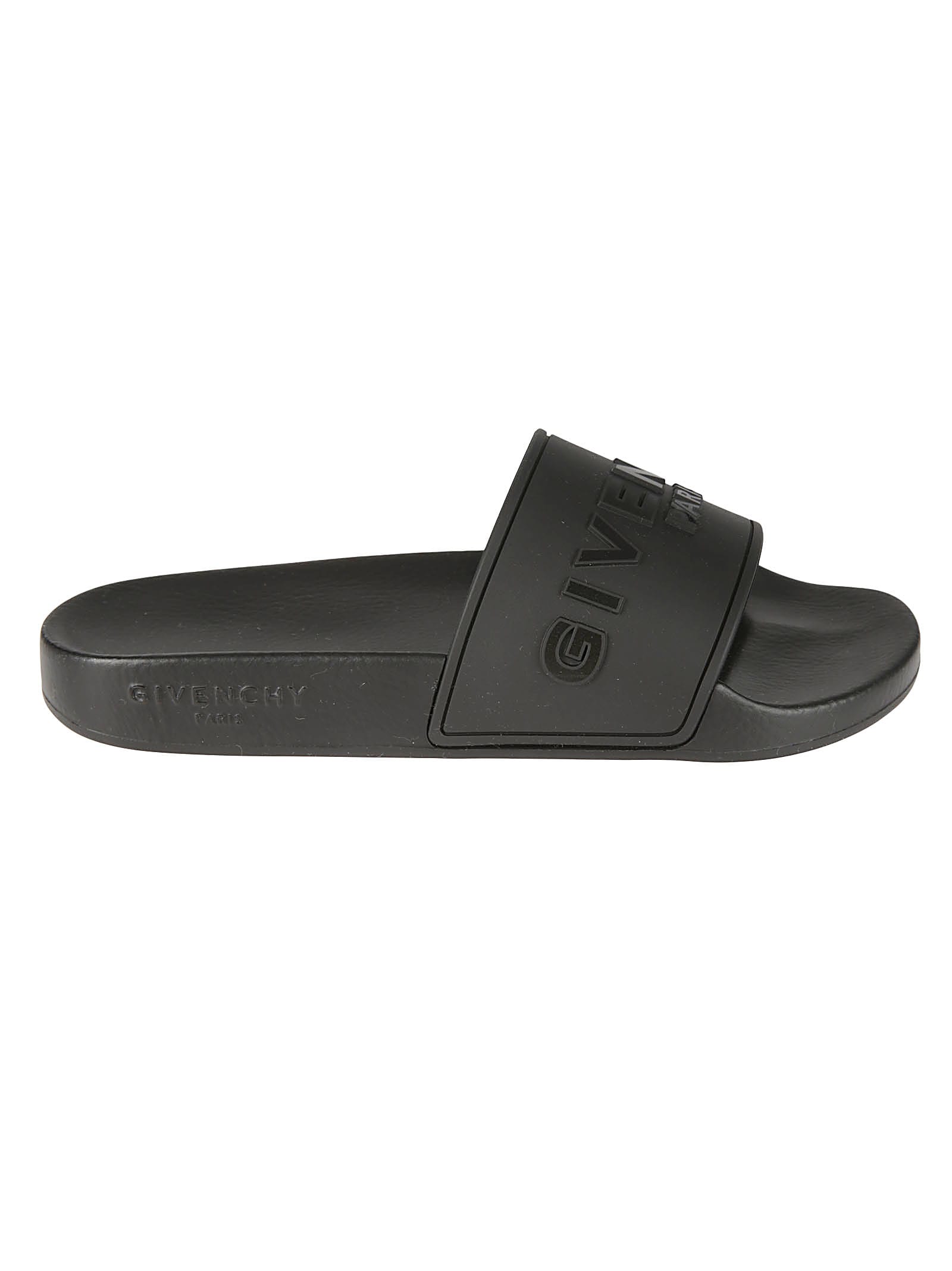 GIVENCHY EMBOSSED LOGO SLIDERS,BE3004 E127001