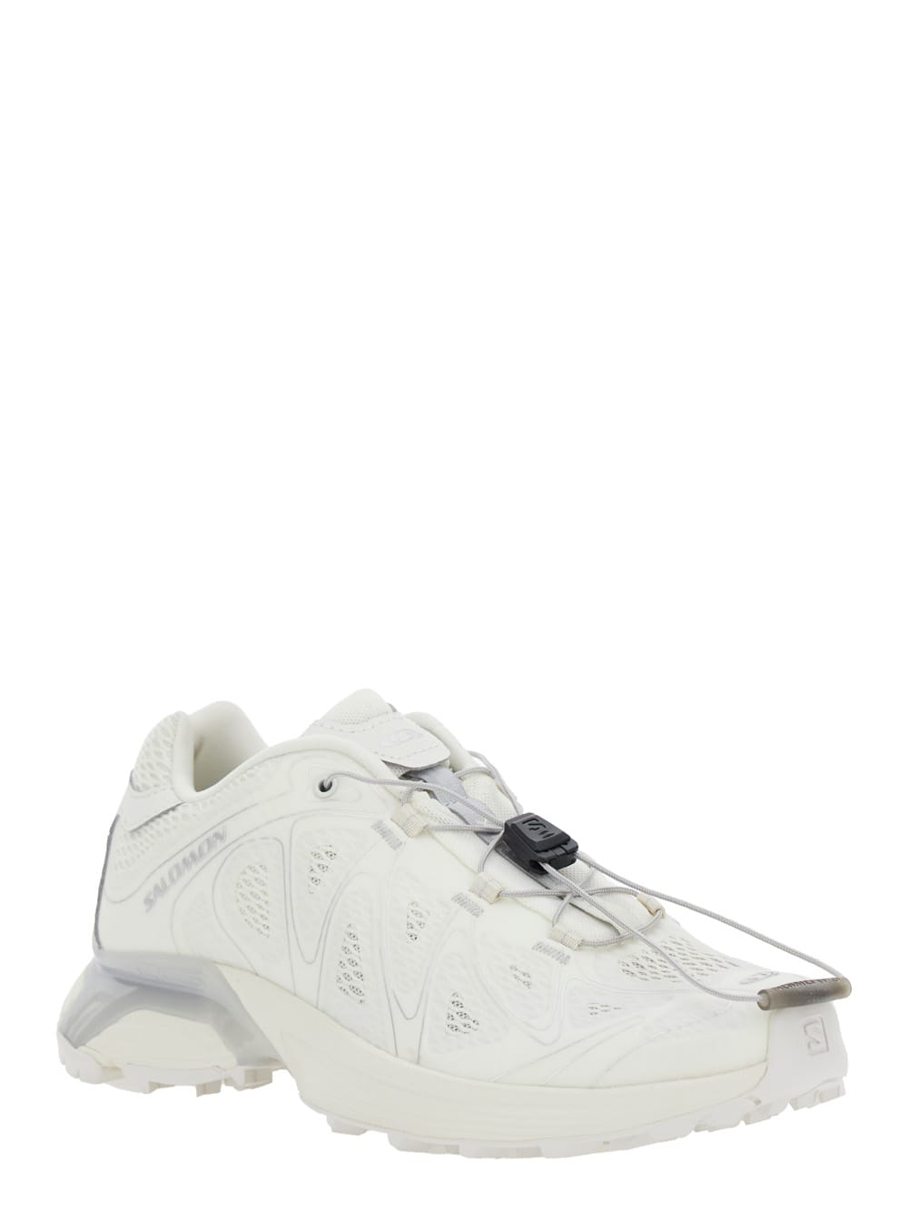 Salomon Xt-whisper Void Panelled Mesh Sneakers In Sand