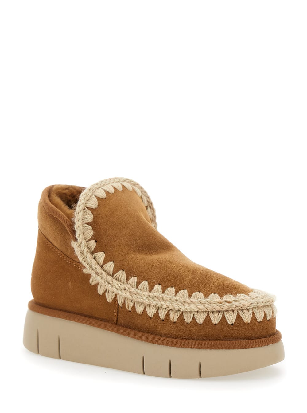 Shop Mou Eskimo Sneaker Bounce In Brown