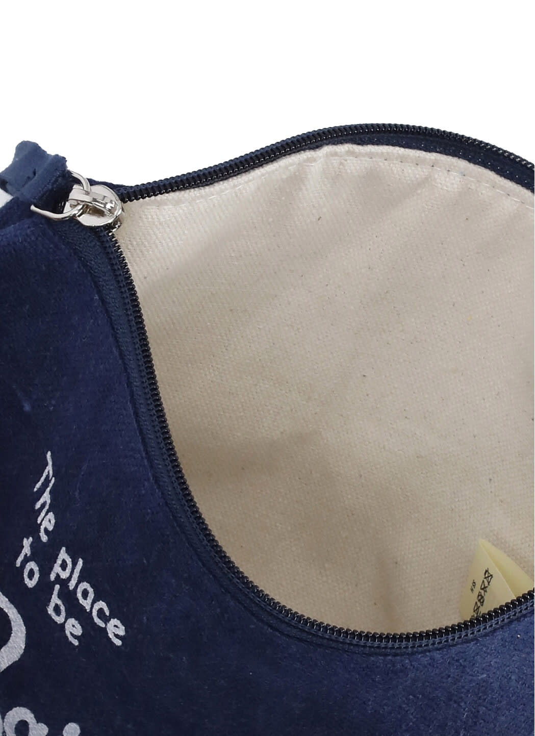 Shop Mc2 Saint Barth Aline Linen Pochette