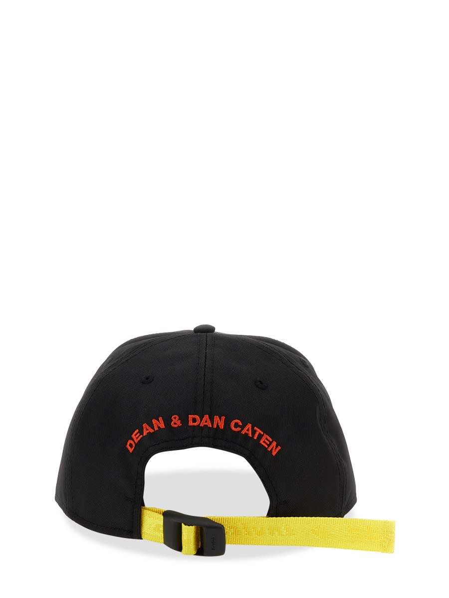 Shop Dsquared2 Invicta X Dsquared Baseball Hat In Black