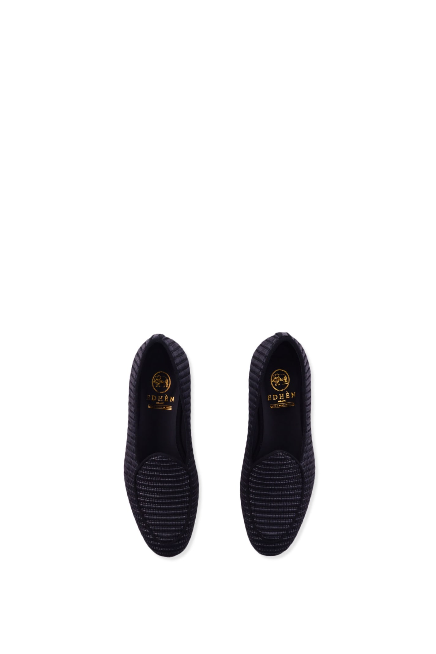 Shop Edhen Milano Loafers In Black