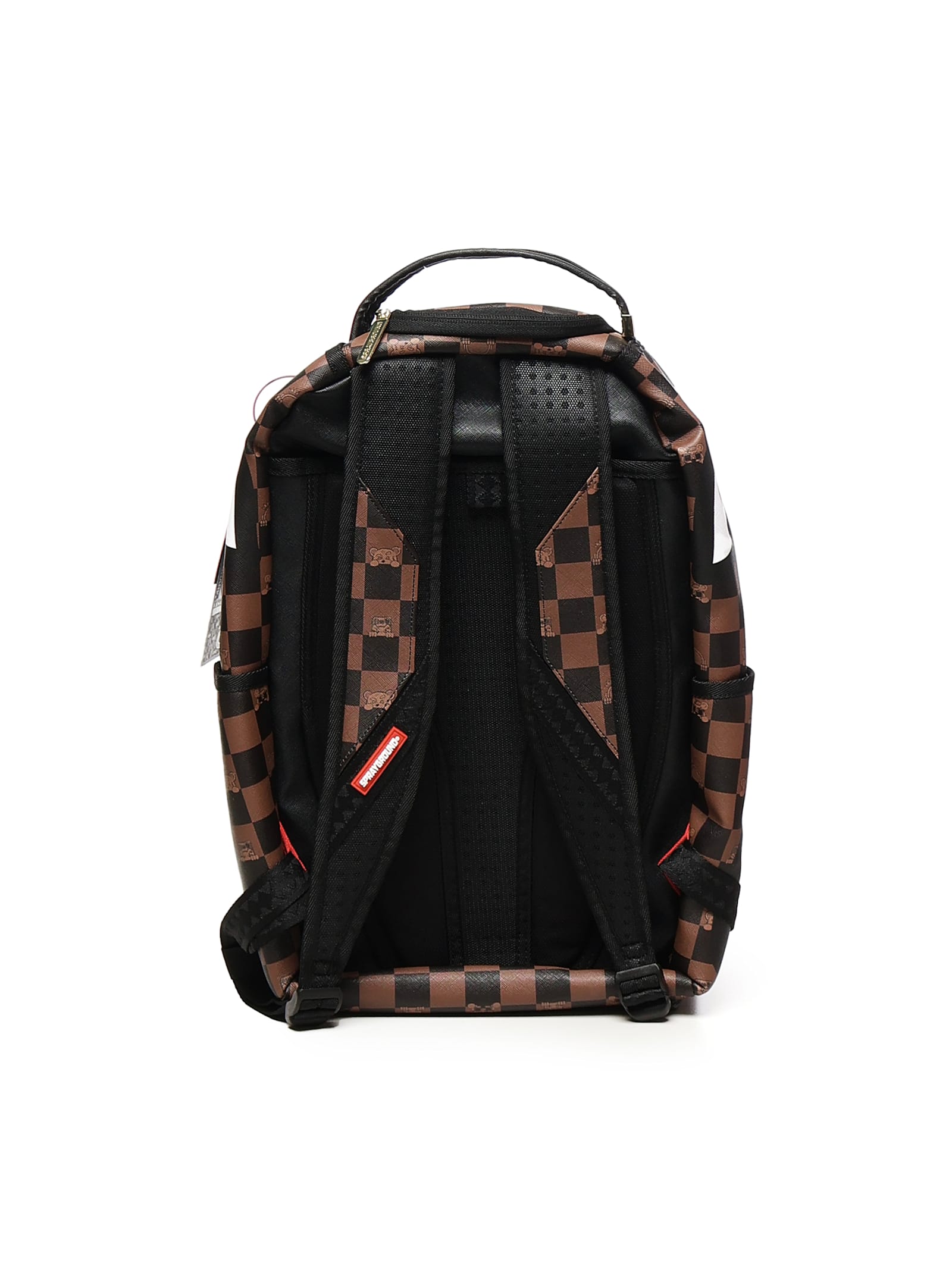Sprayground Peeeking Character Check Backpack