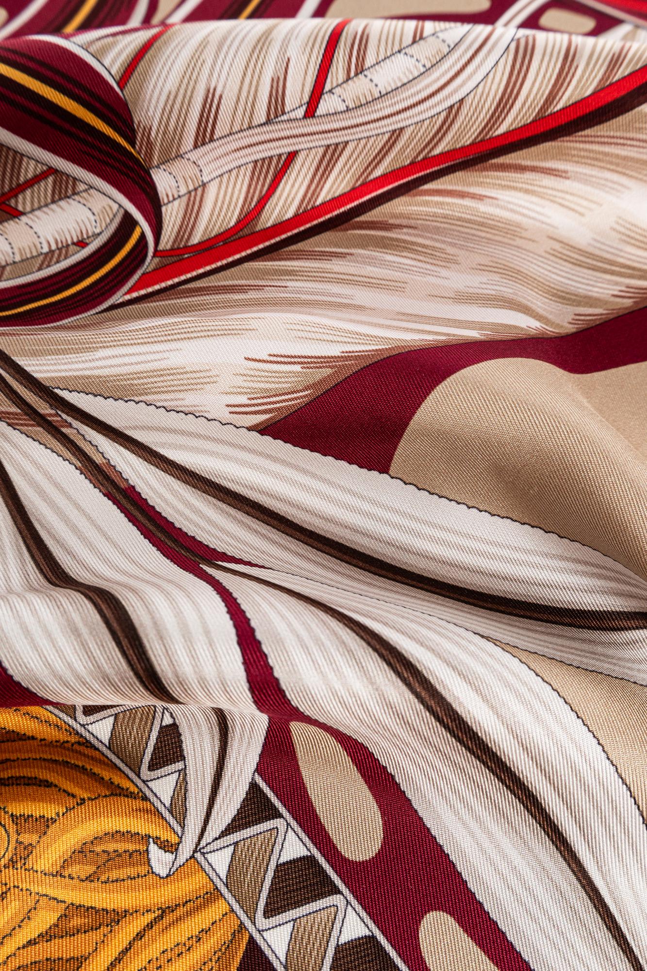 Ferragamo Silk Scarf In Multi