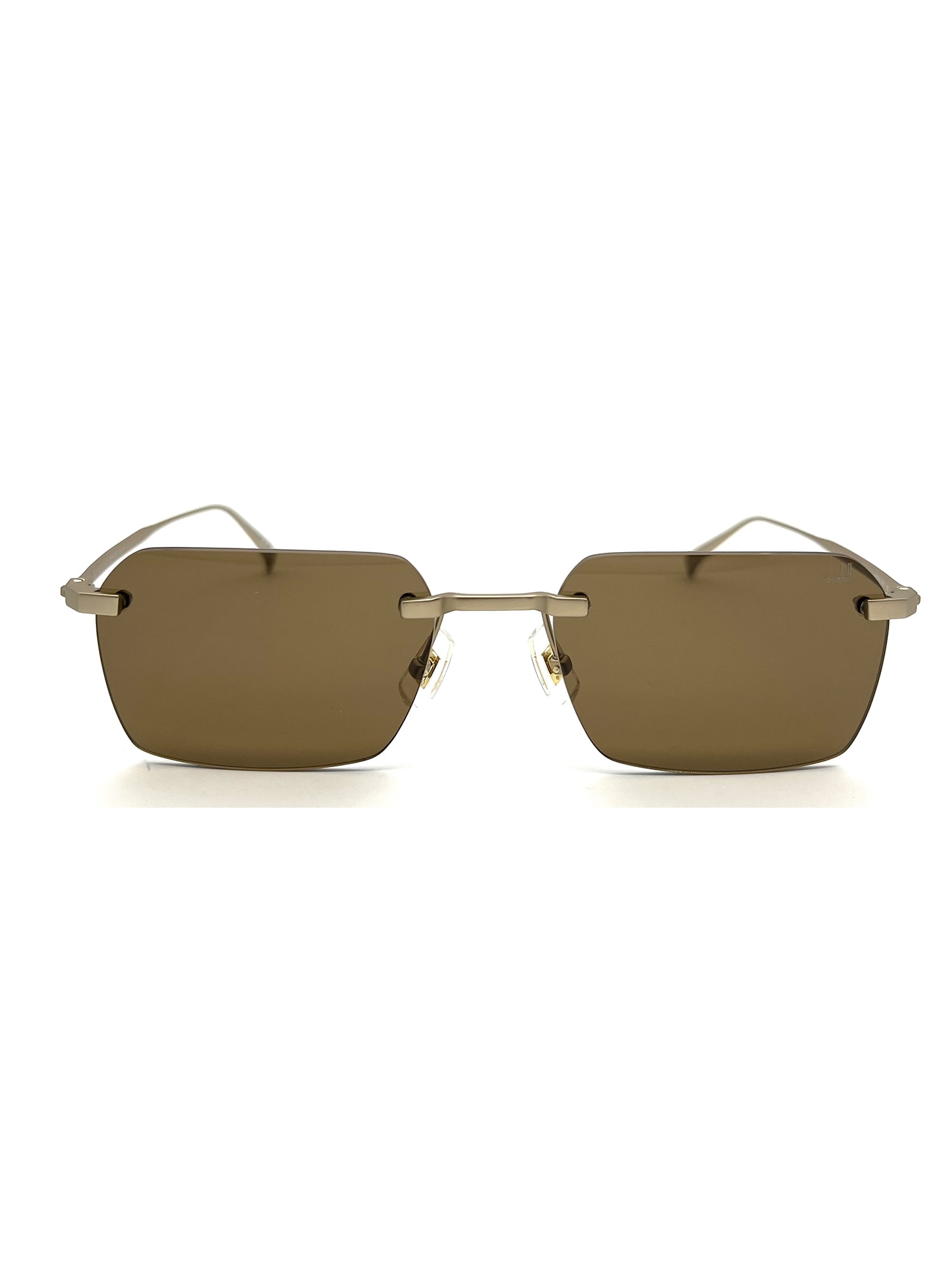Dunhill Du0061s Sunglasses In Gold Gold Brown
