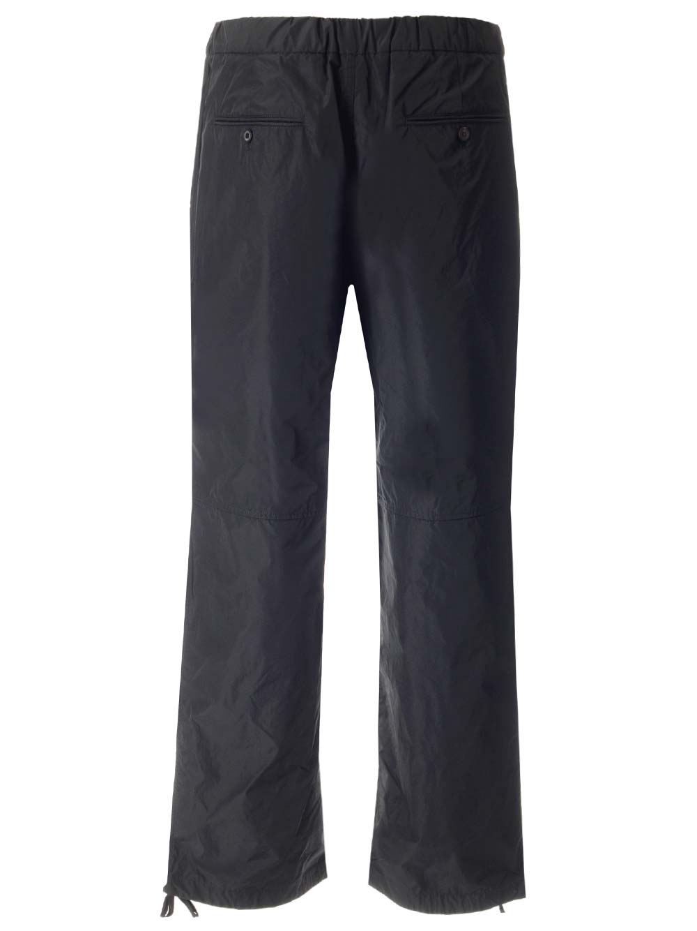 Shop Ferragamo Sporty Style Trousers In Black