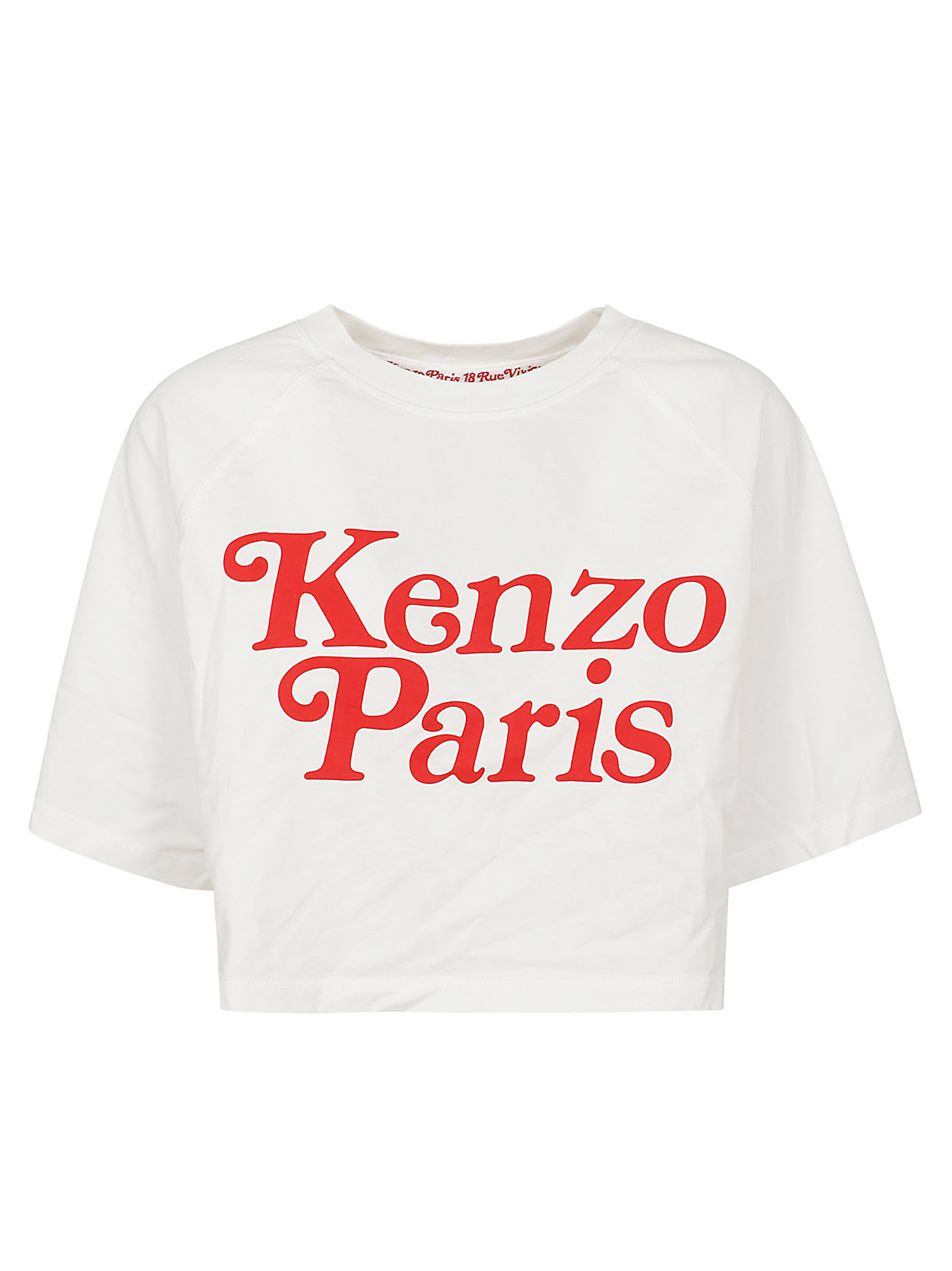 Shop Kenzo By Verdy Boxy Tee In Off White