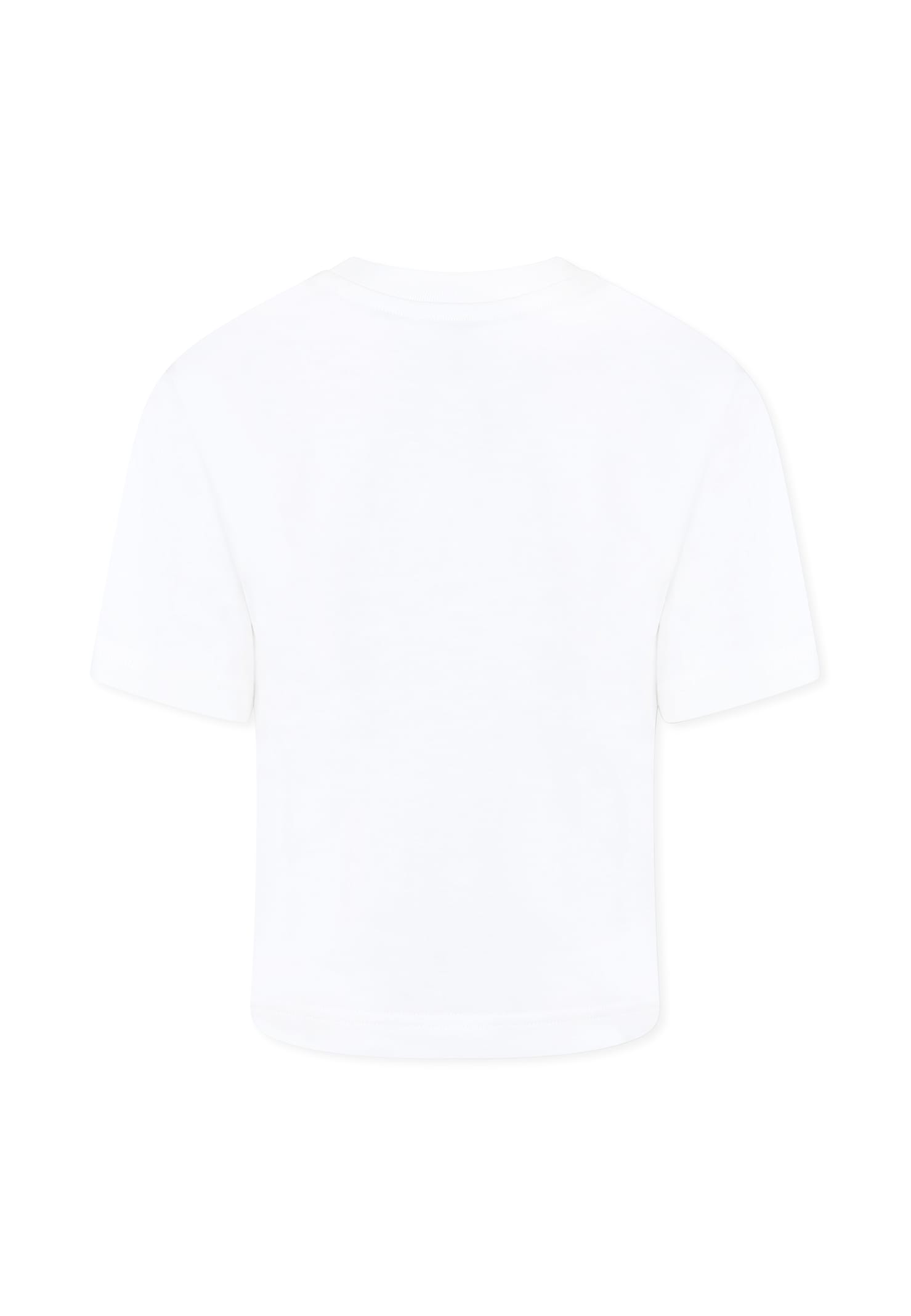 Marc Jacobs White T-shirt For Boy With Logo In White