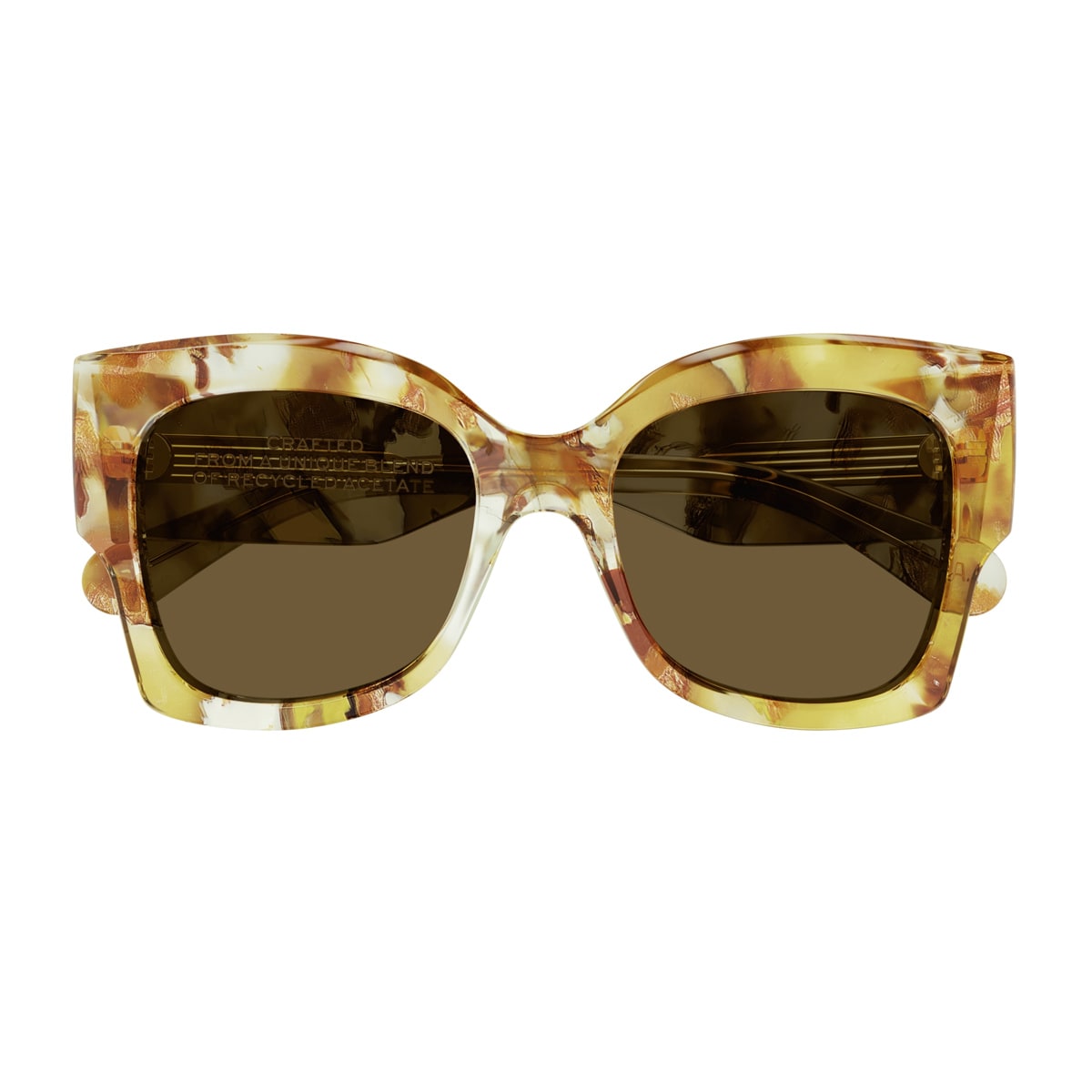 Chloé Ch0252s Linea Gayia 003 Bronze Brown Sunglasses