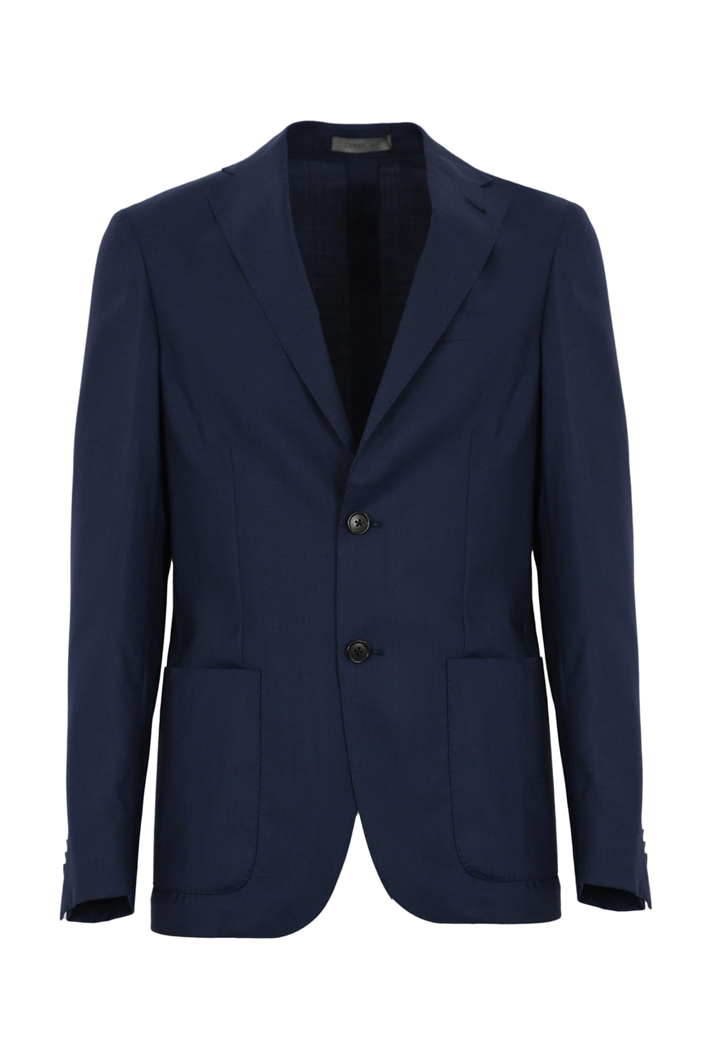 Corneliani Single-breasted Wool And Silk Jacket
