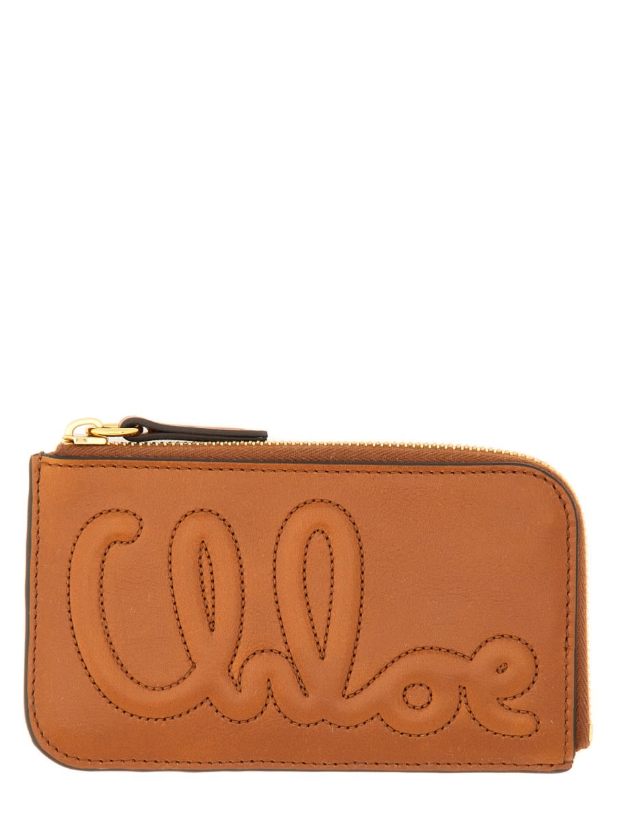 Chloé C Small Purse In Buff