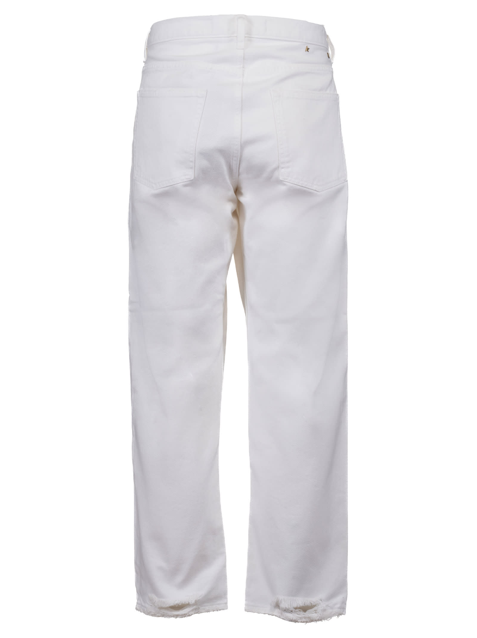 Shop Golden Goose Cory Jeans In Bianco