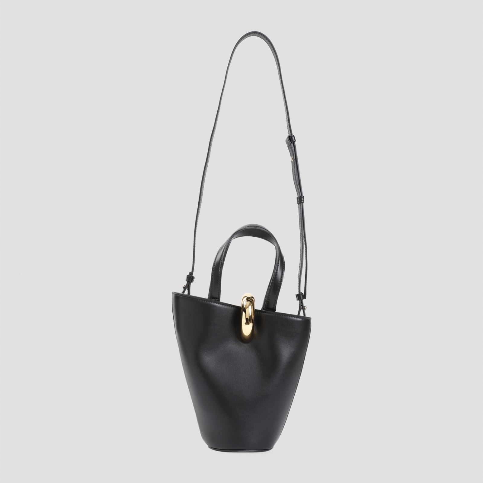 Jacquemus Le Petit Bambola Handbag In Black